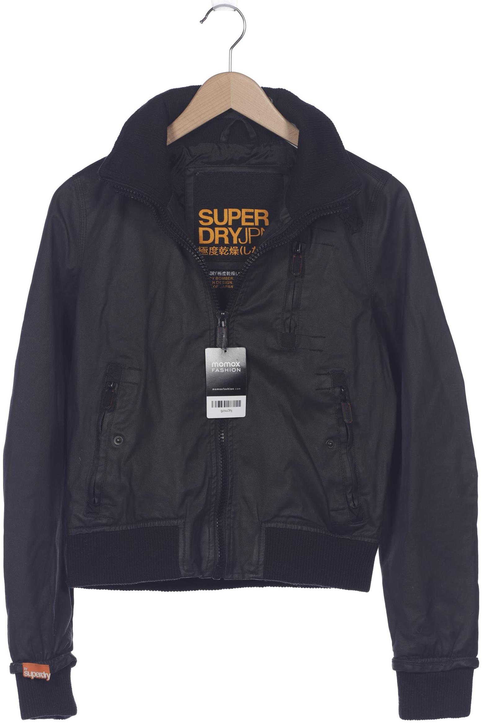 

Superdry Damen Jacke, schwarz, Gr. 38