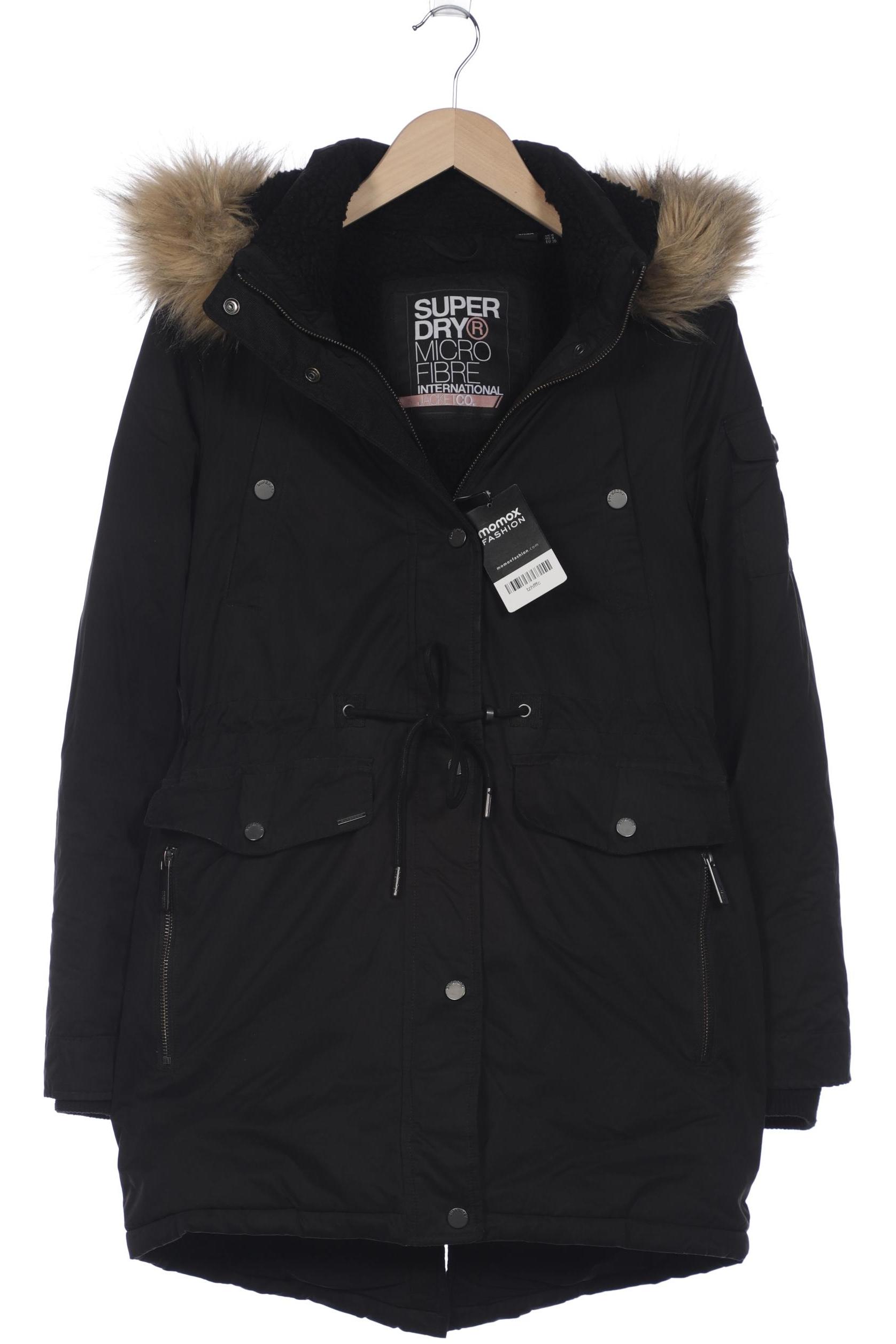 

Superdry Damen Jacke, schwarz, Gr. 36