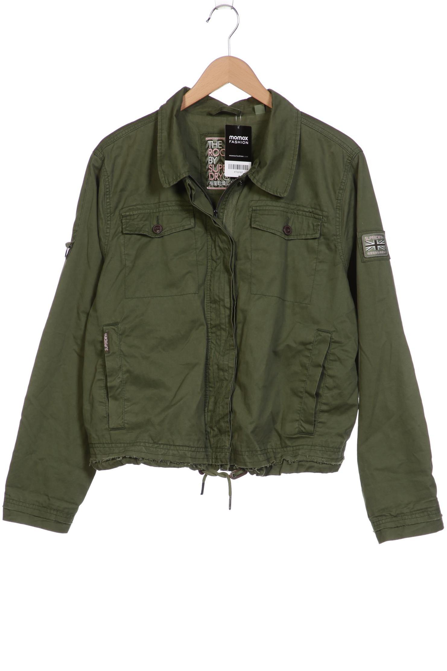 

Superdry Damen Jacke, grün, Gr. 44