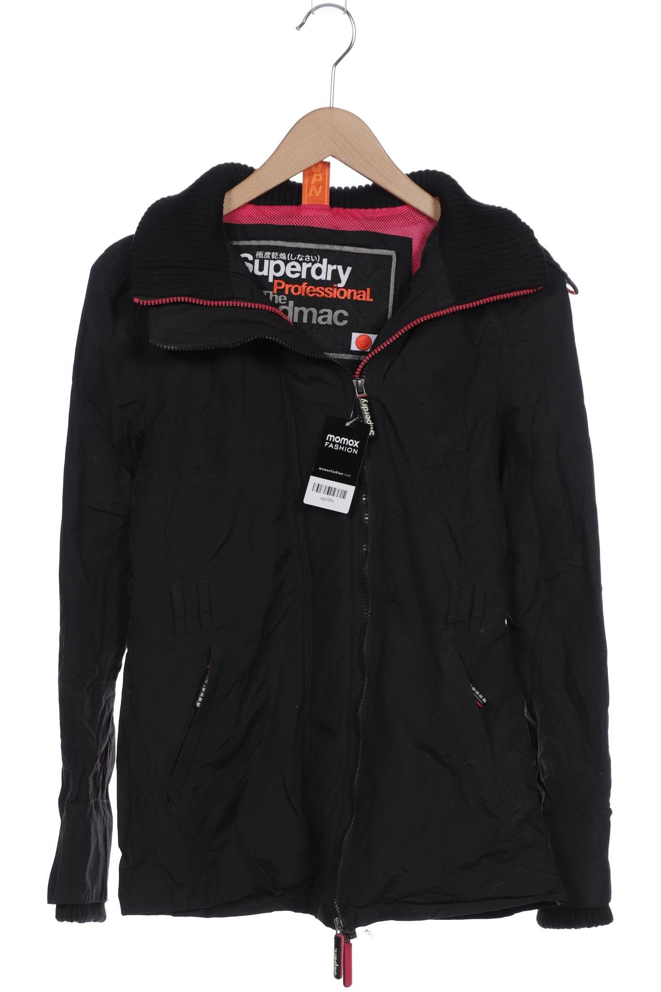 

Superdry Damen Jacke, schwarz, Gr. 38