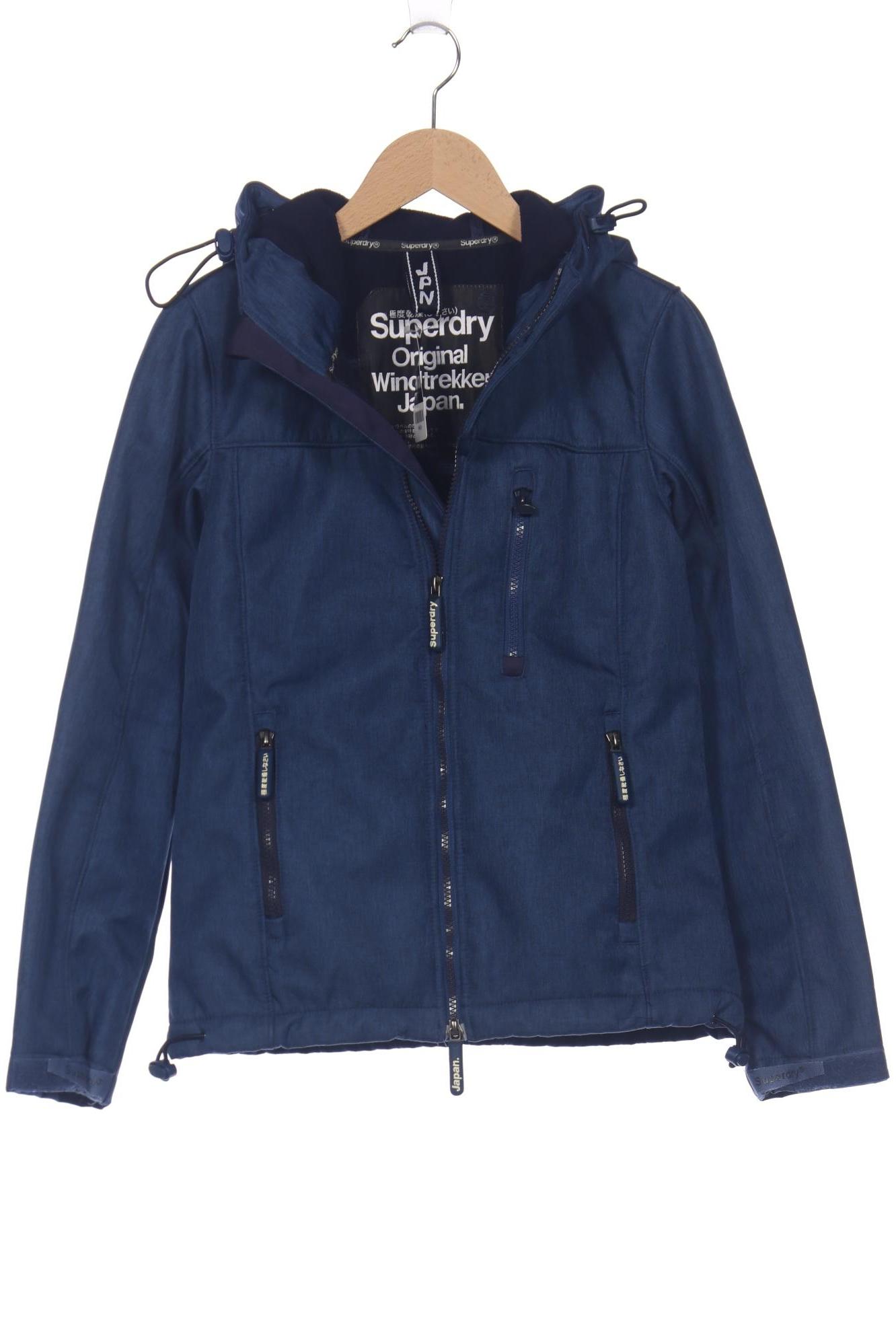 

Superdry Damen Jacke, blau, Gr. 36