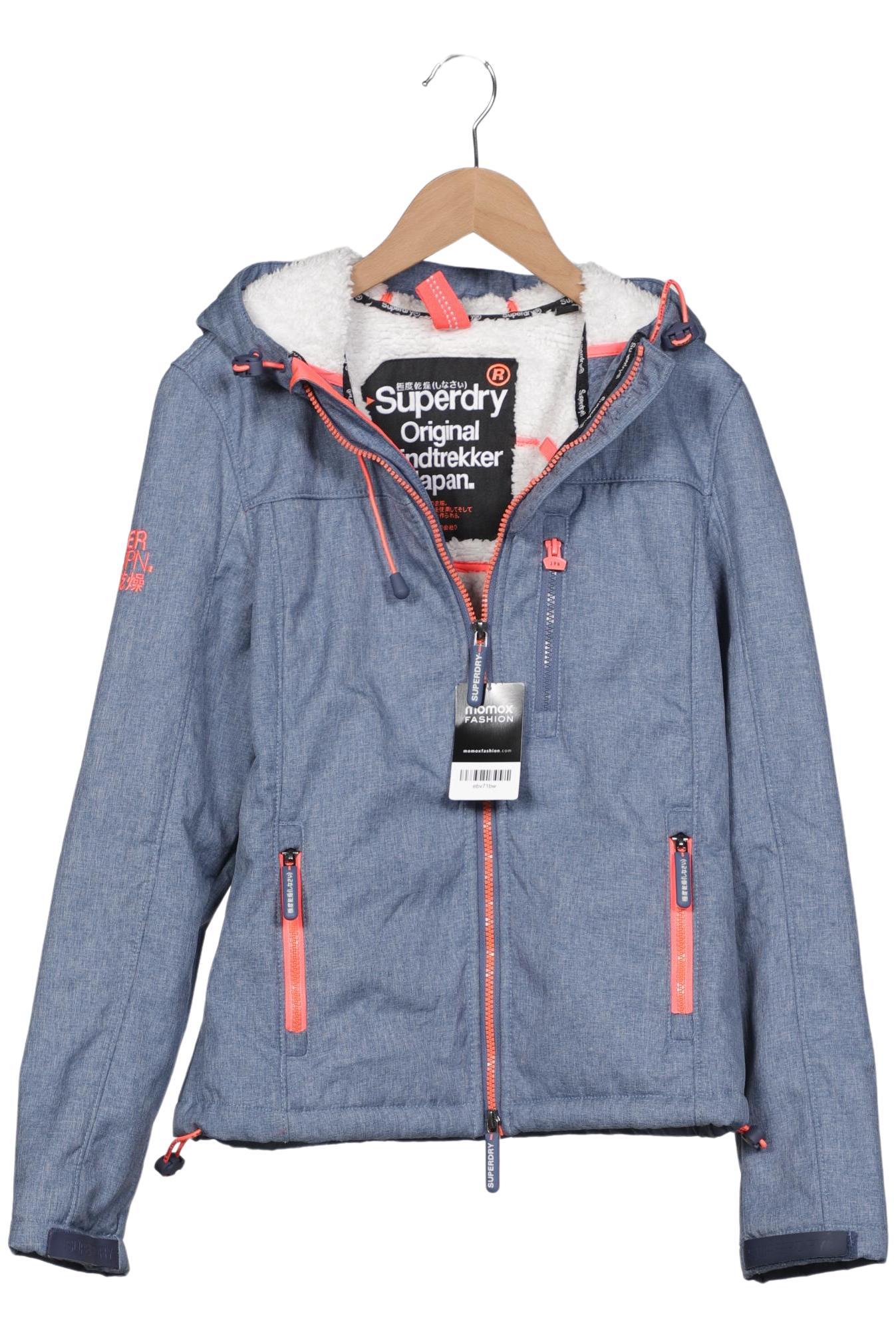 

Superdry Damen Jacke, blau, Gr. 36