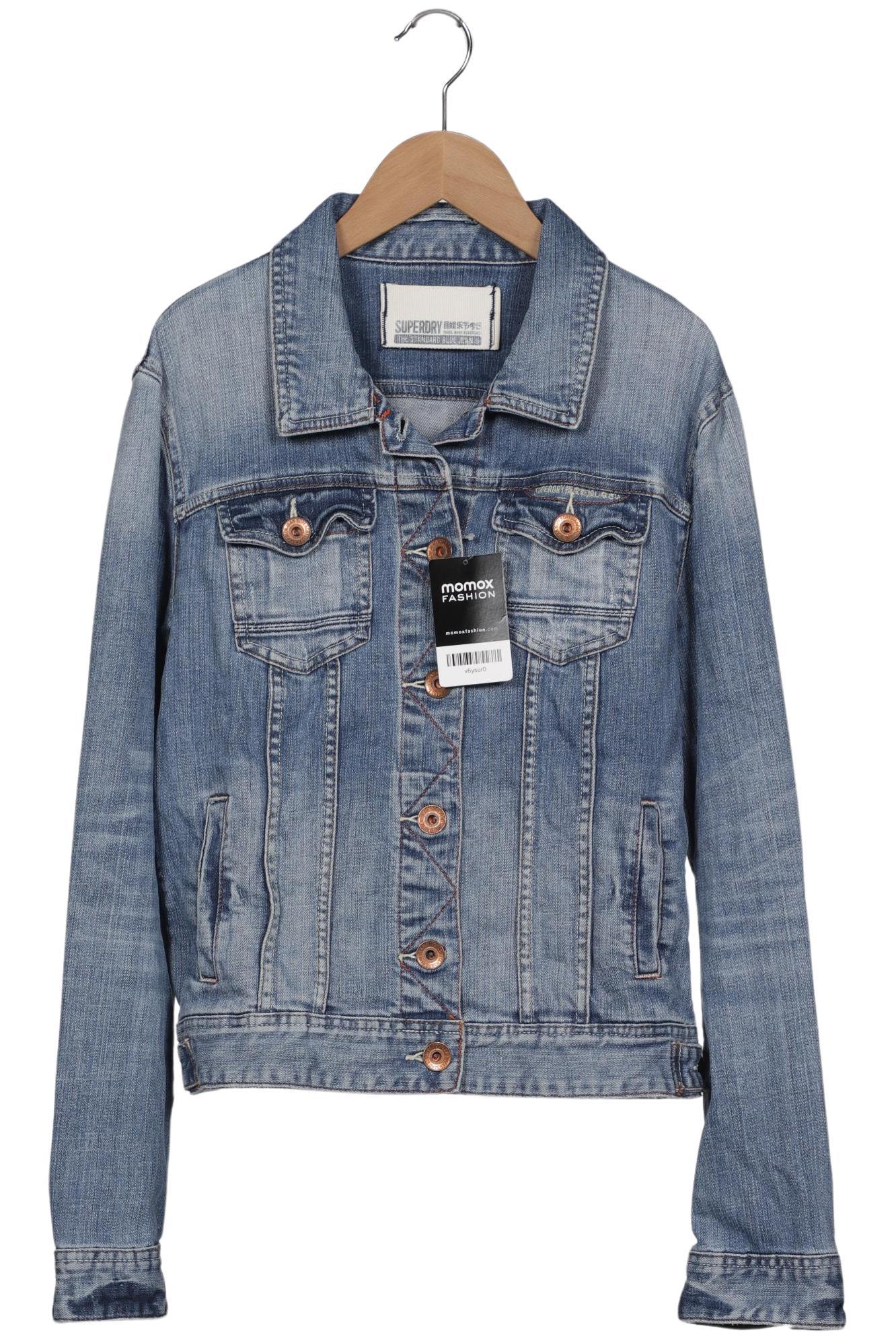 

Superdry Damen Jacke, blau, Gr. 38