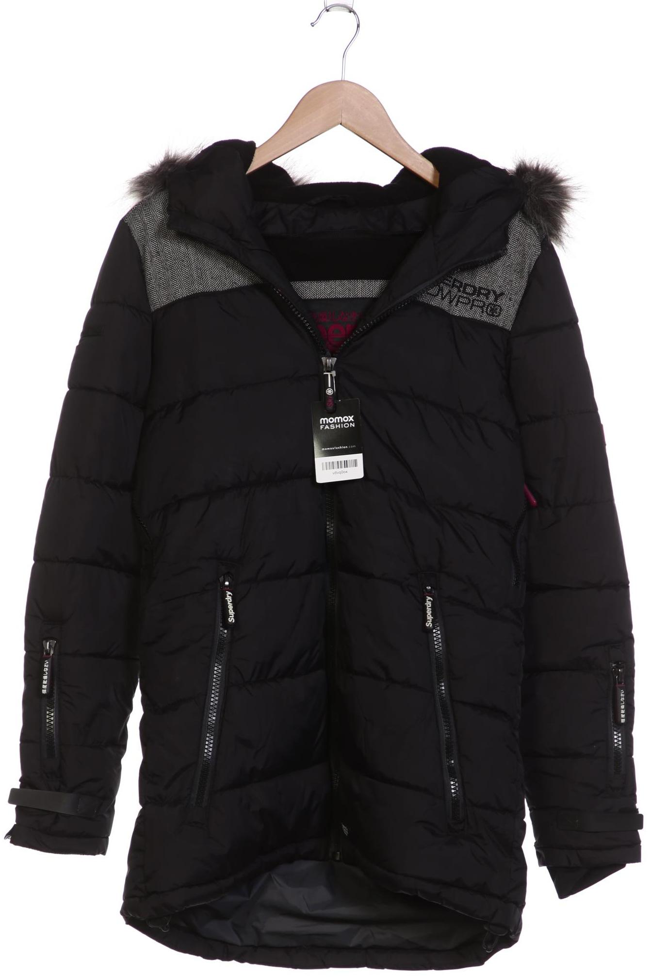 

Superdry Damen Jacke, schwarz, Gr. 38