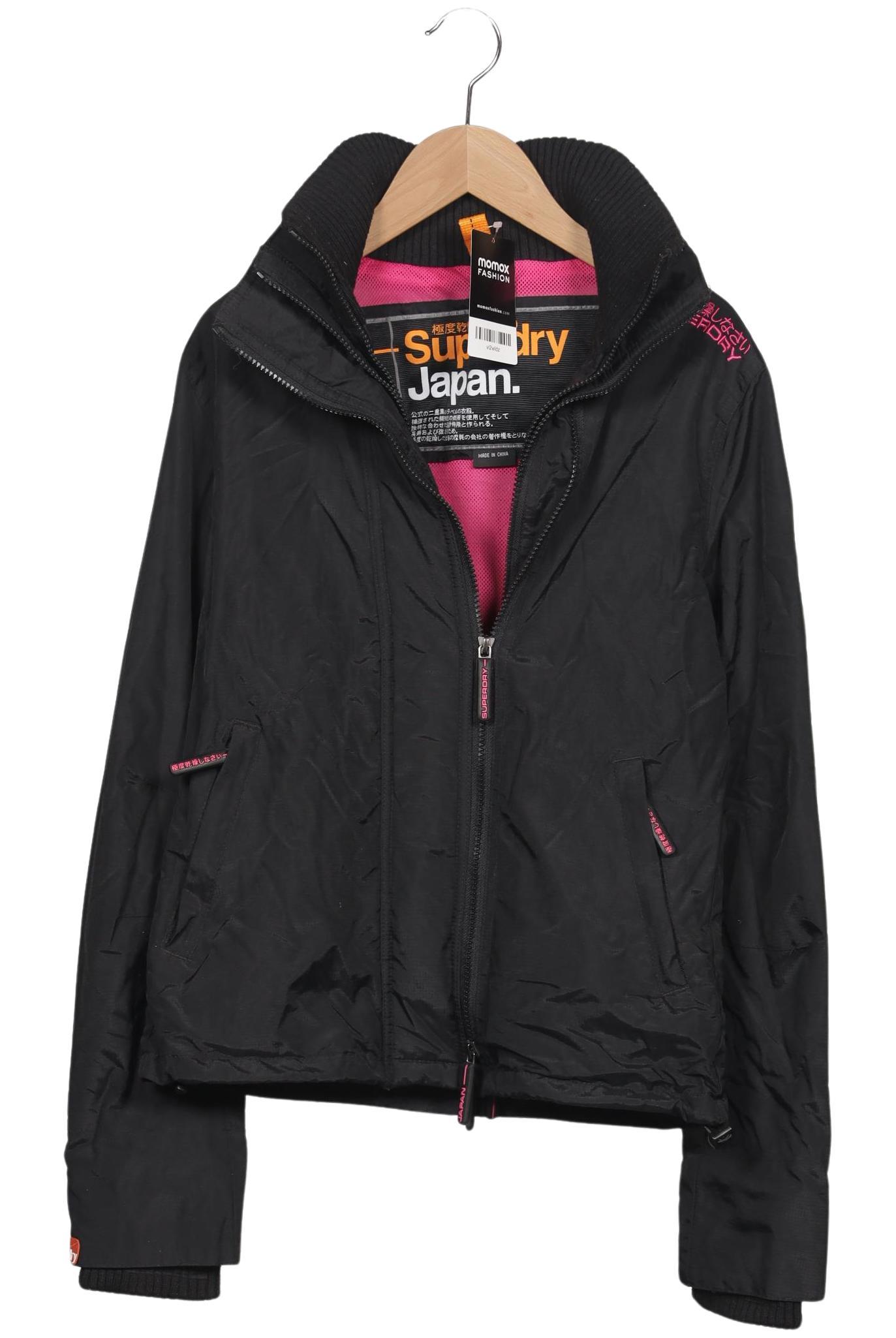 

Superdry Damen Jacke, schwarz, Gr. 38