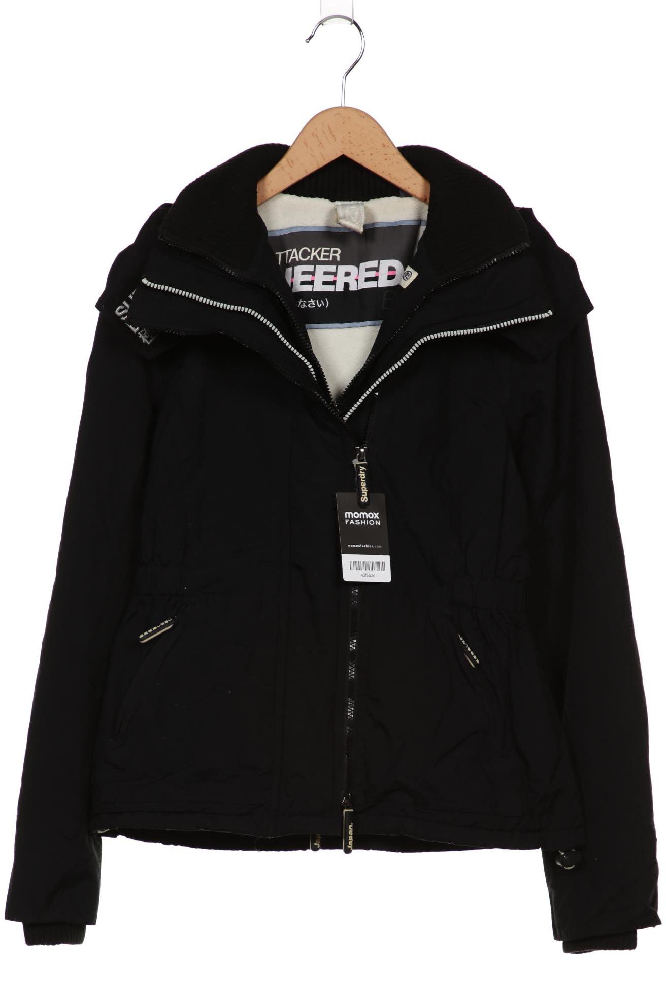 

Superdry Damen Jacke, schwarz, Gr. 38
