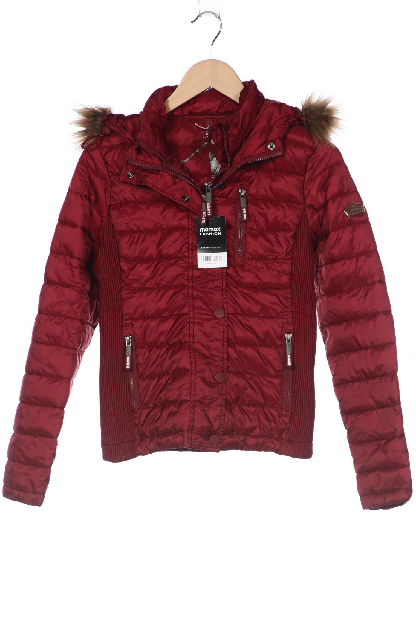 

Superdry Damen Jacke, bordeaux, Gr. 34