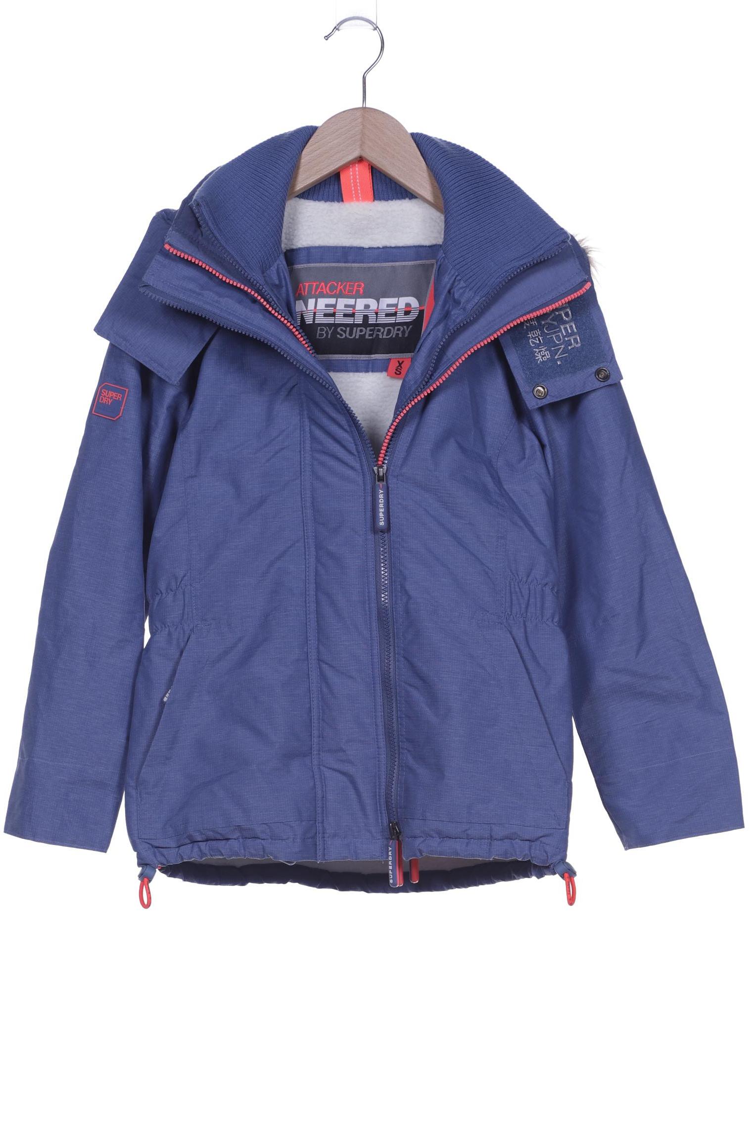 

Superdry Damen Jacke, blau, Gr. 34