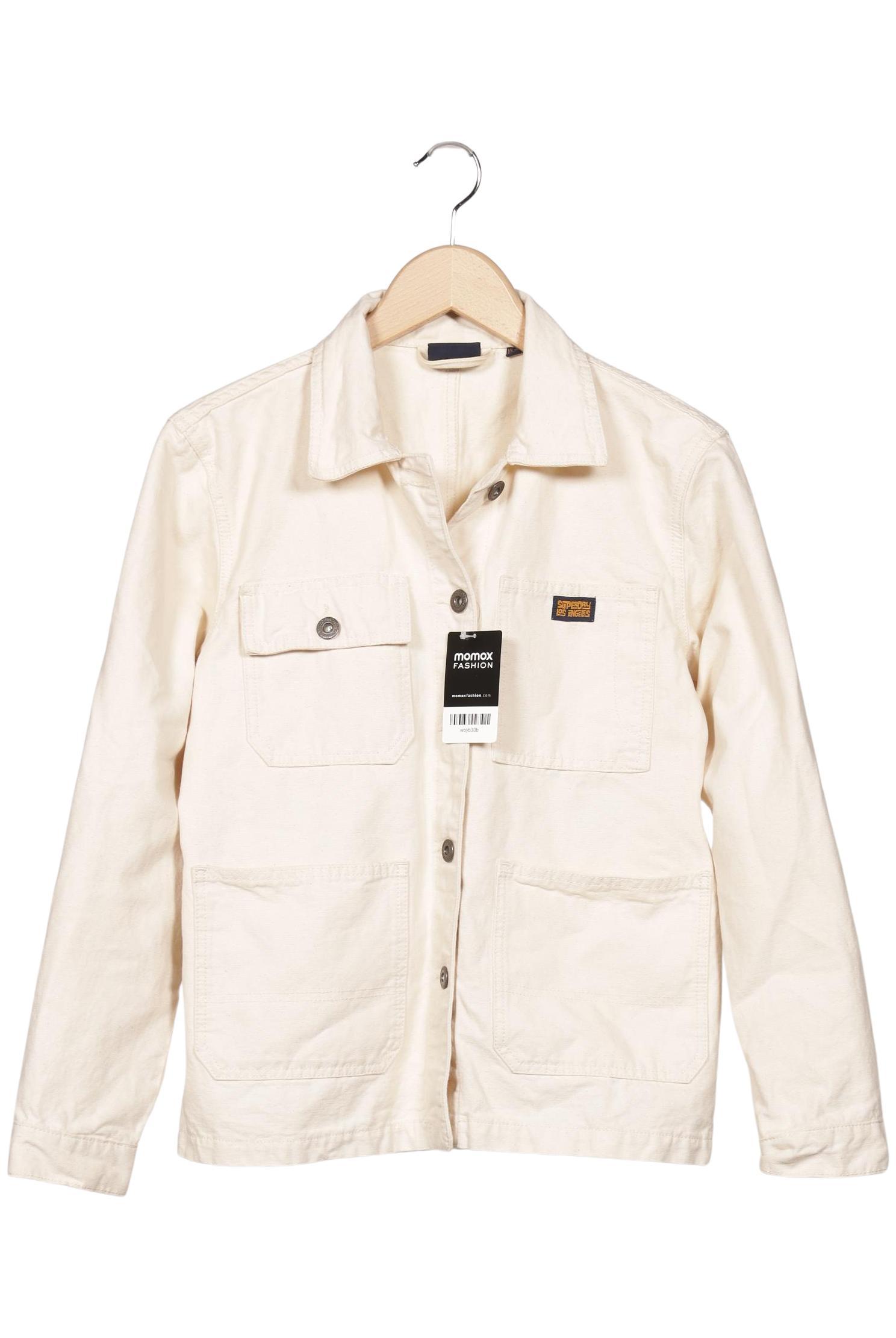 

Superdry Damen Jacke, cremeweiß, Gr. 38