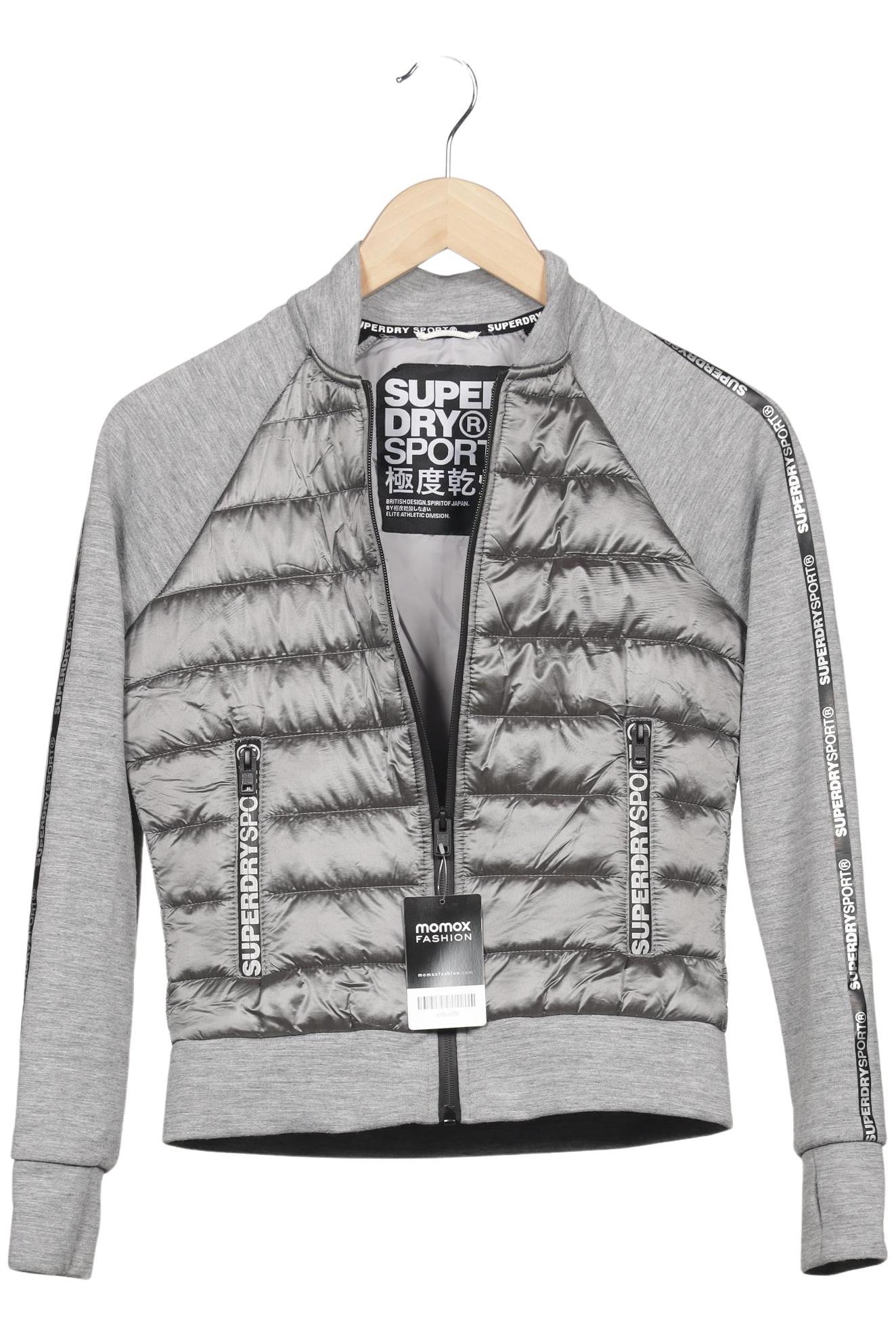 

Superdry Damen Jacke, grau, Gr. 34