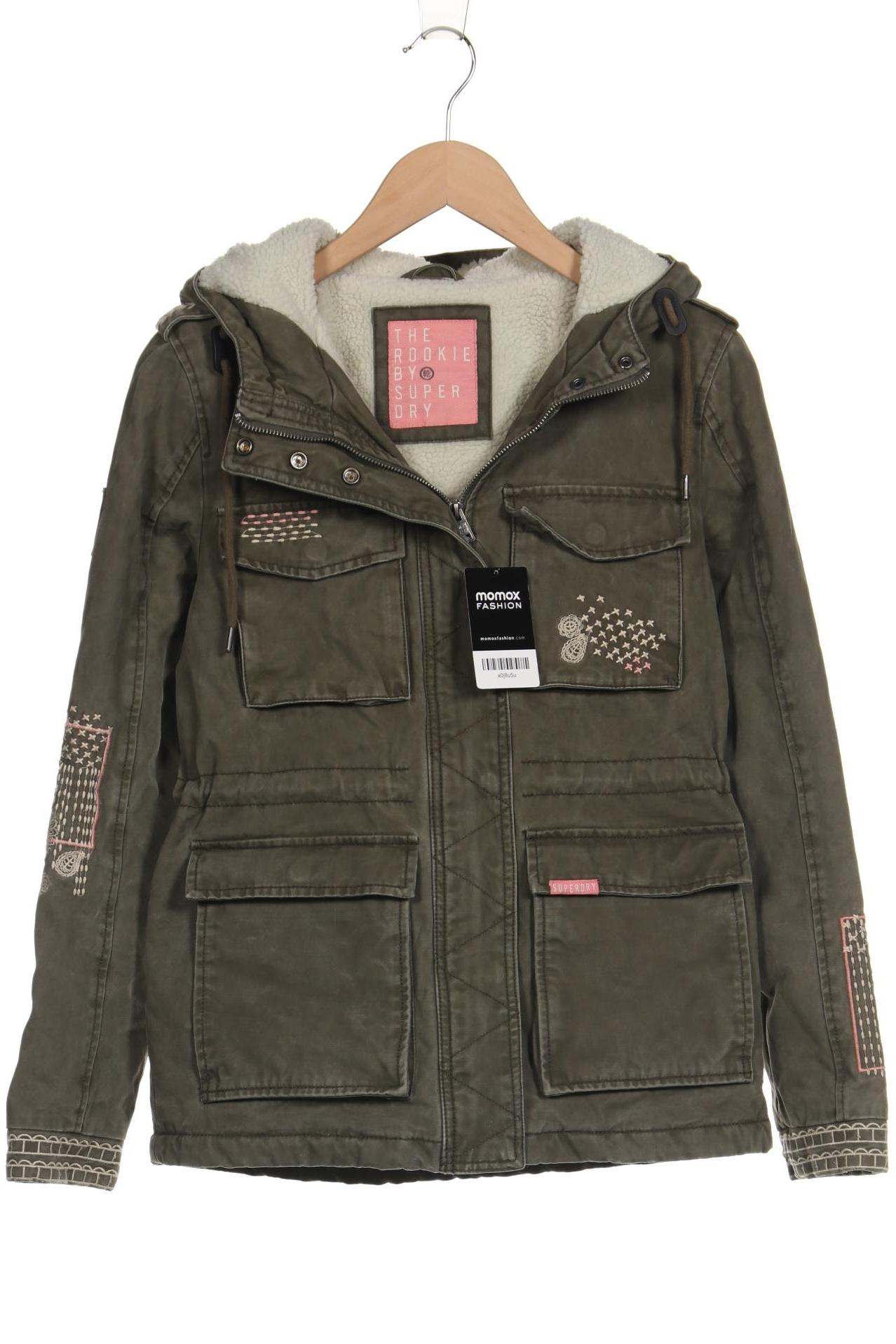 

Superdry Damen Jacke, grün, Gr. 36