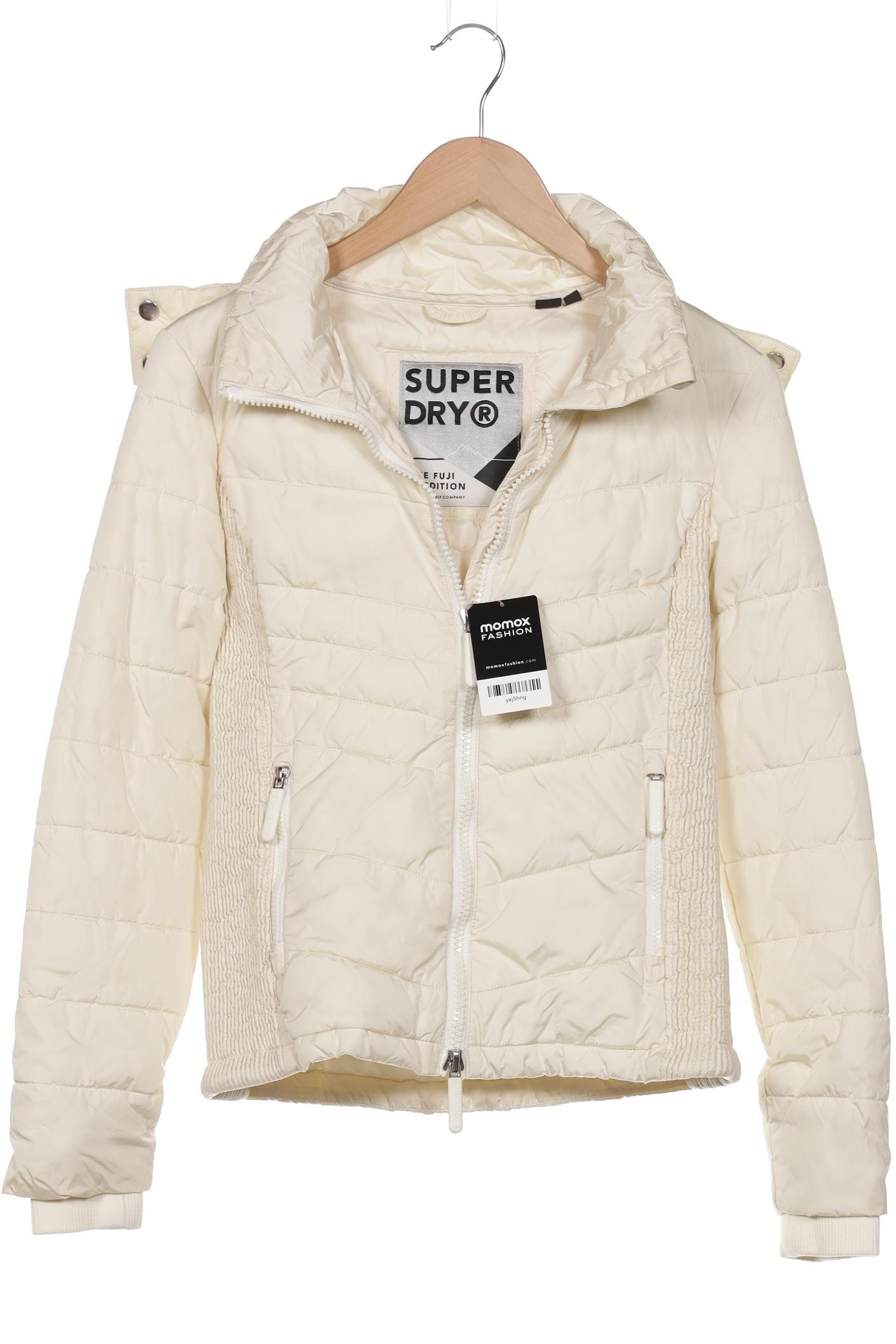 

Superdry Damen Jacke, cremeweiß, Gr. 36