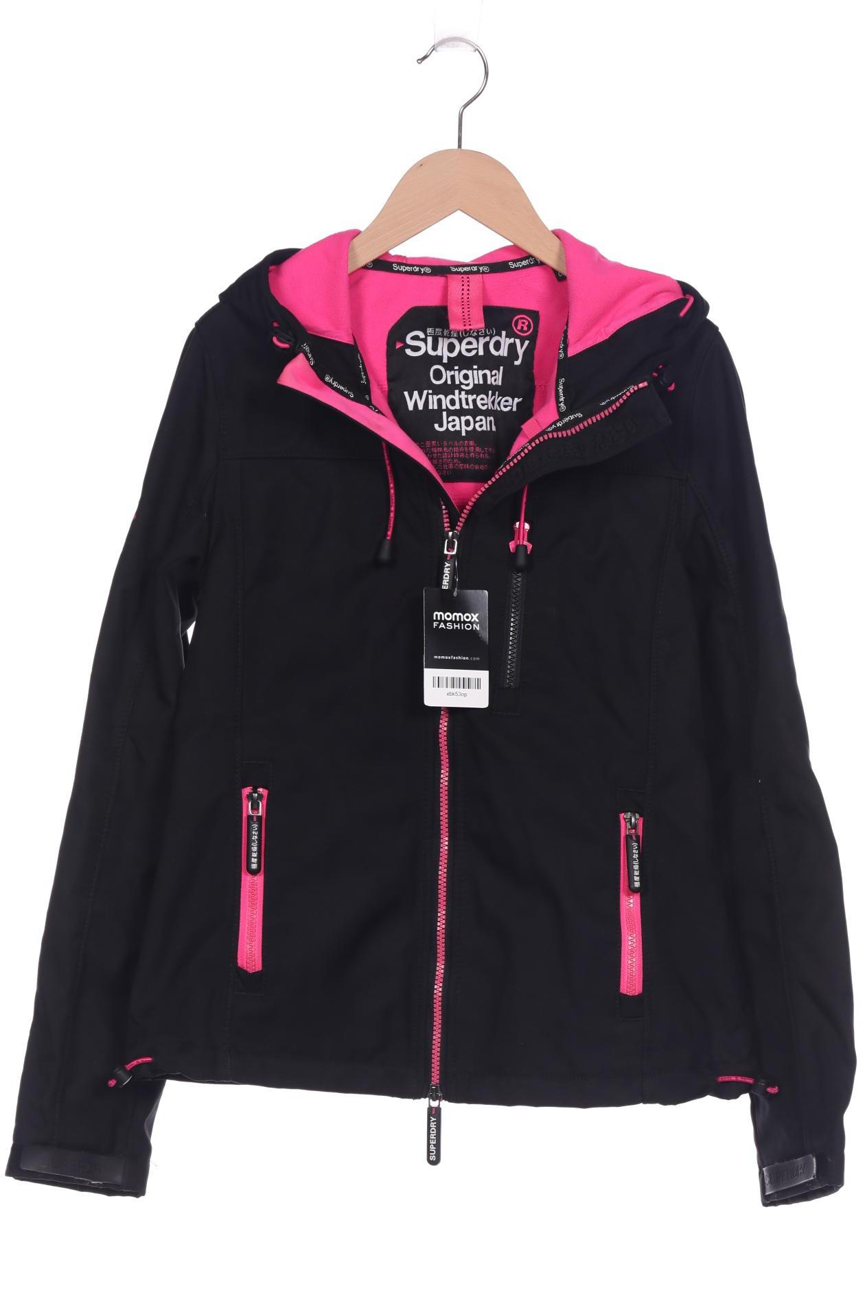 

Superdry Damen Jacke, schwarz, Gr. 38