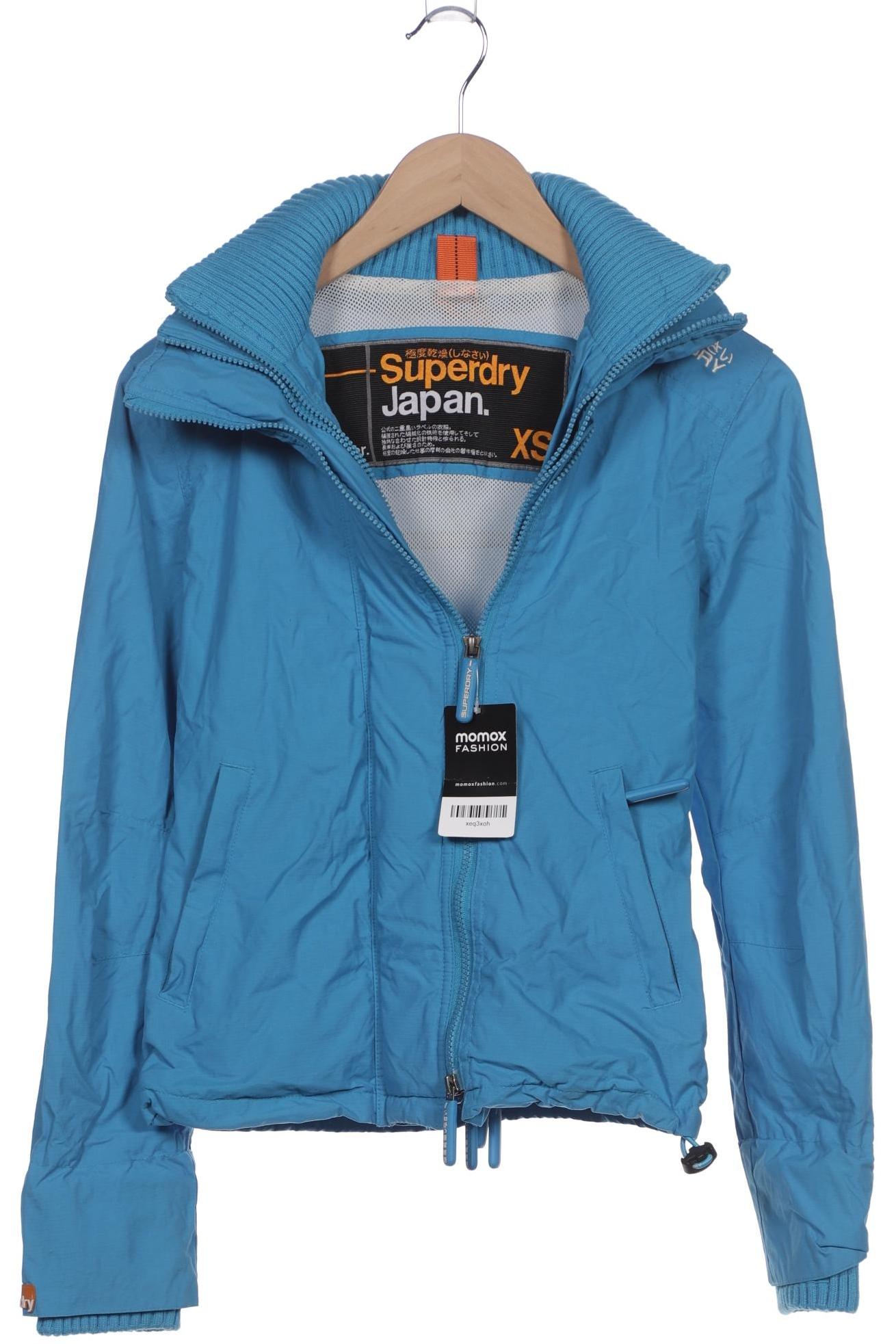 

Superdry Damen Jacke, blau, Gr. 34