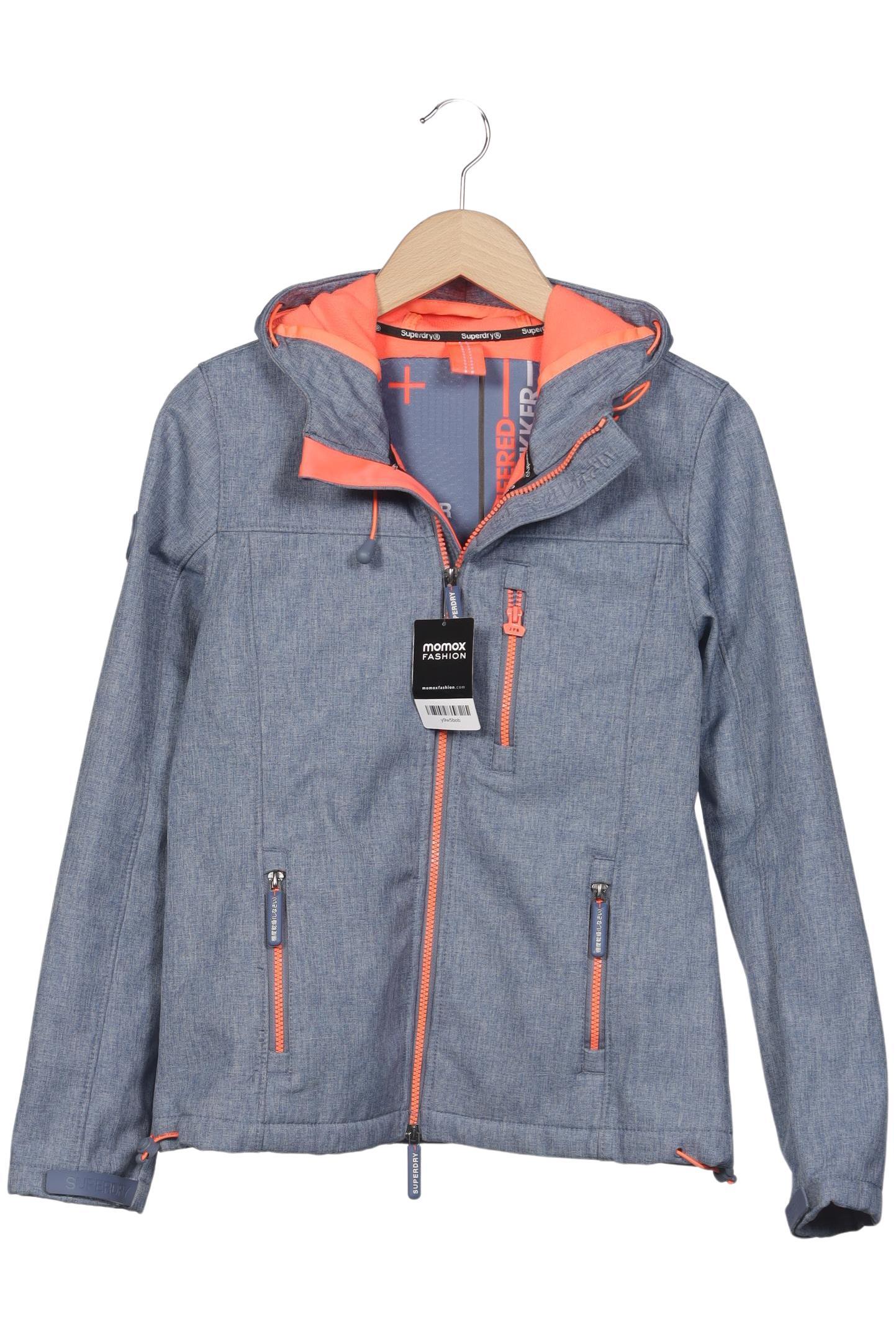 

Superdry Damen Jacke, blau, Gr. 38