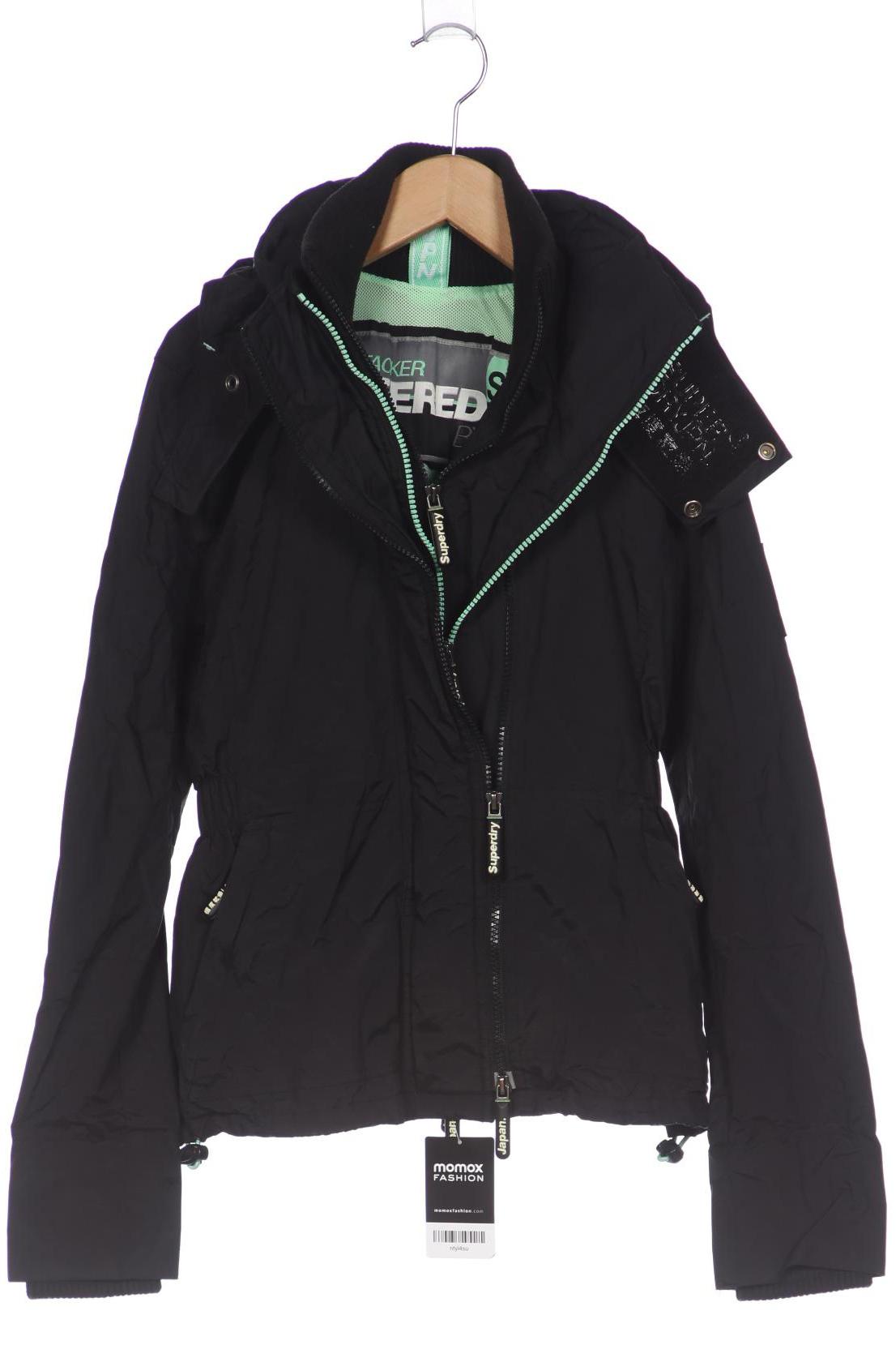 

Superdry Damen Jacke, schwarz, Gr. 36