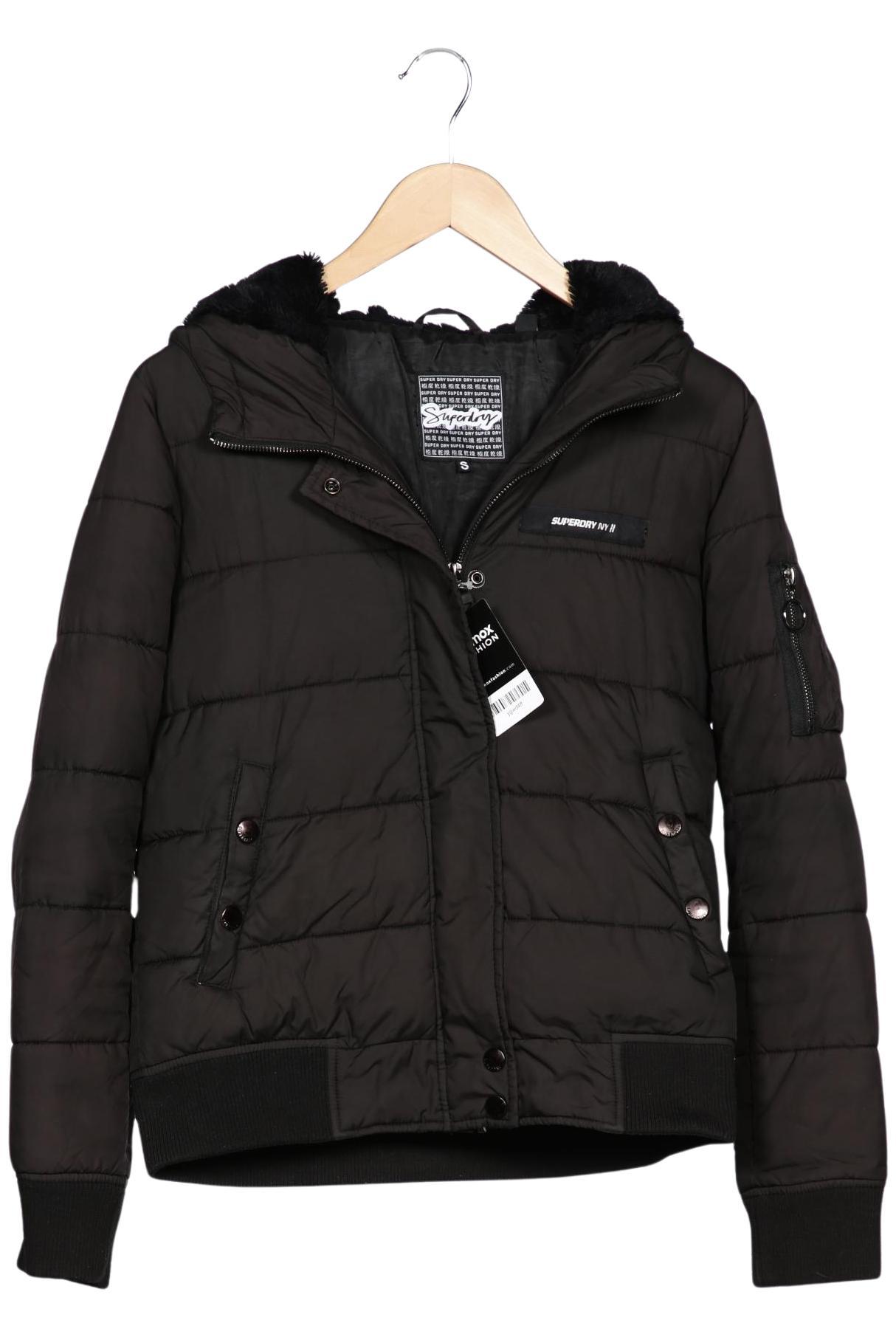 

Superdry Damen Jacke, schwarz, Gr. 38