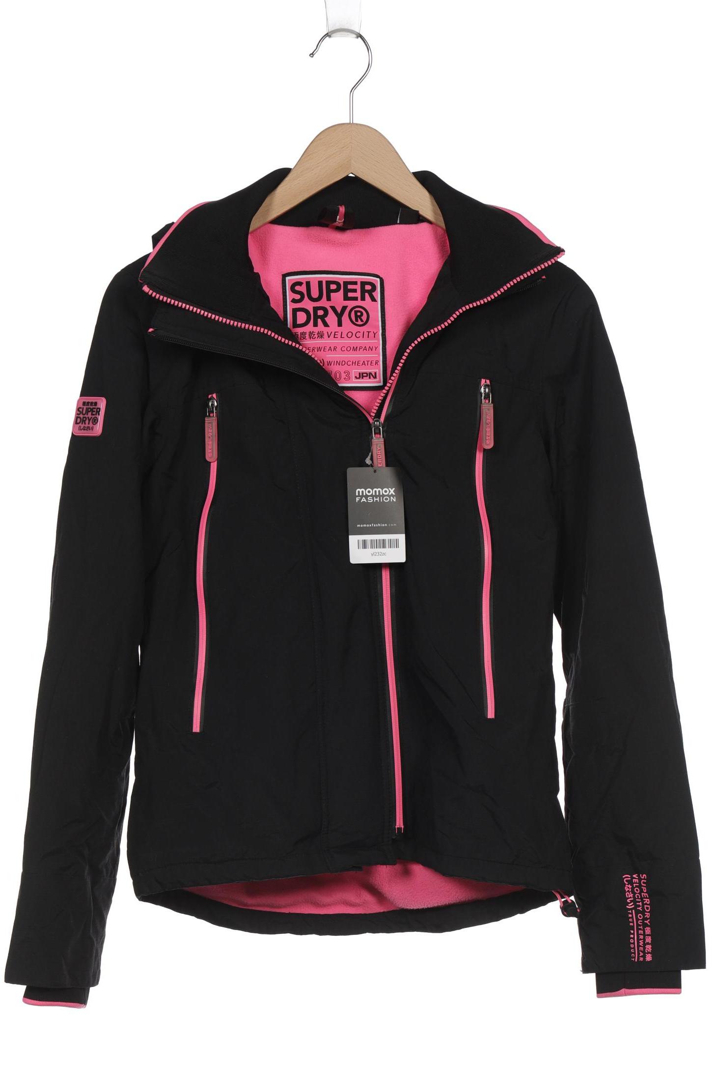 

Superdry Damen Jacke, schwarz, Gr. 36
