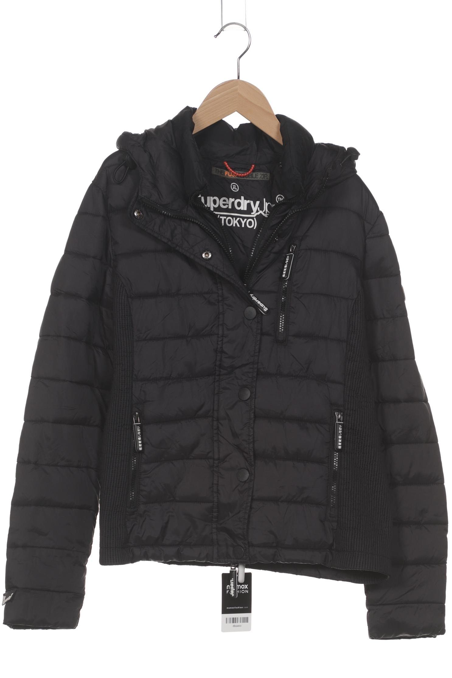 

Superdry Damen Jacke, schwarz, Gr. 44