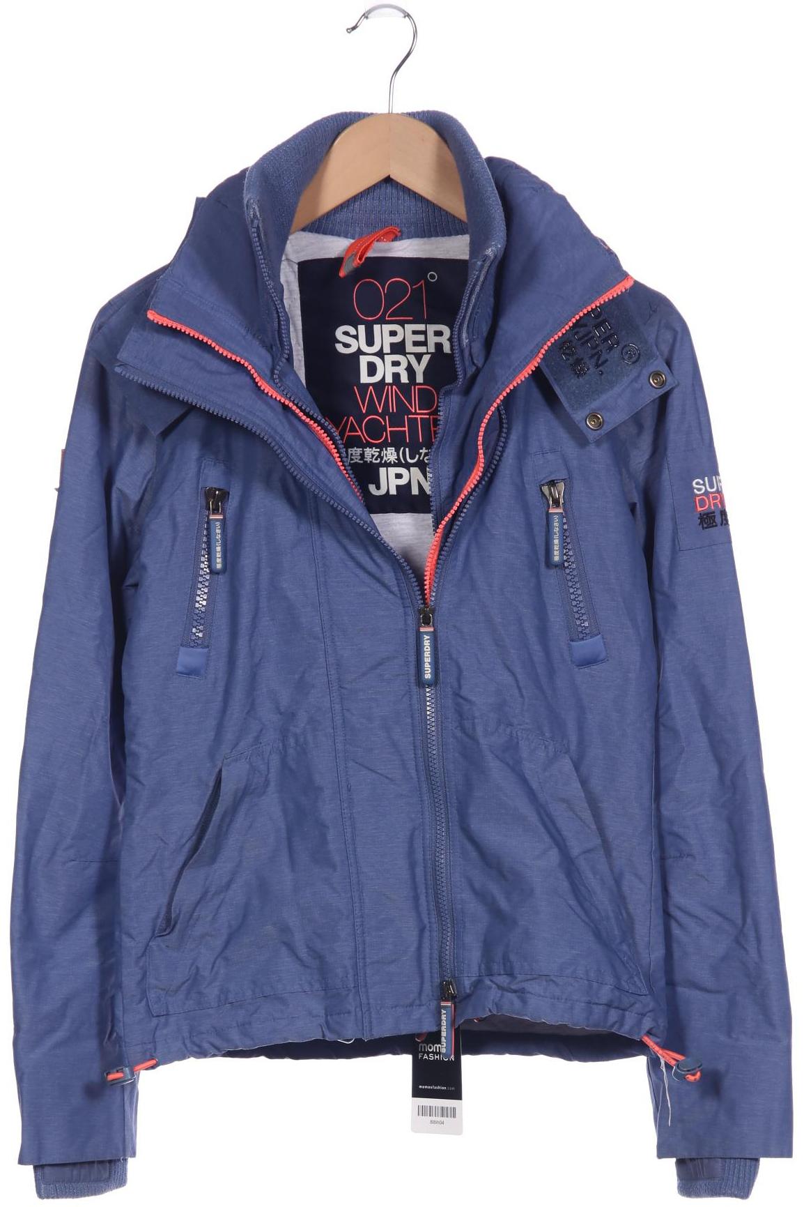 

Superdry Damen Jacke, blau, Gr. 34