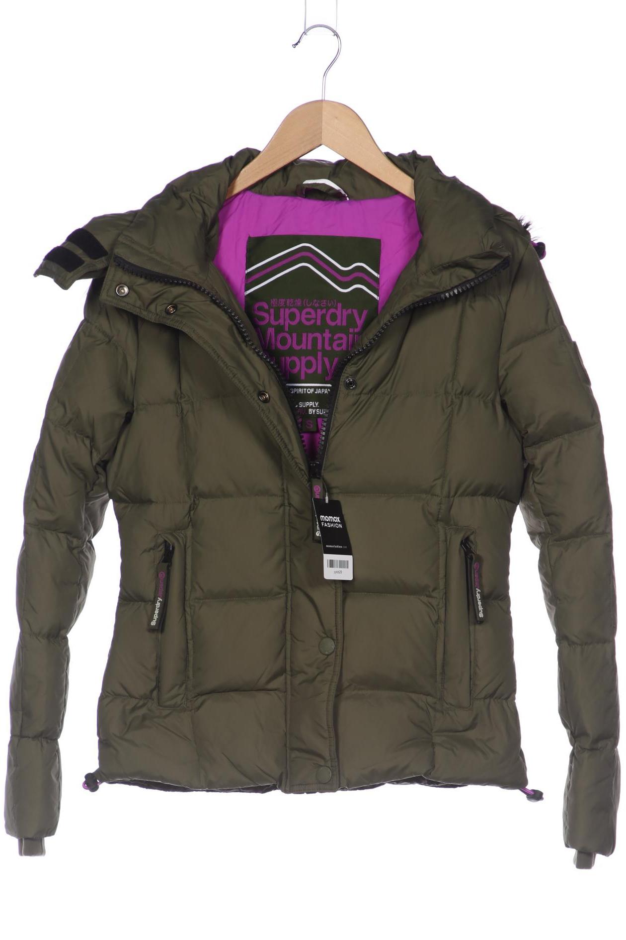 

Superdry Damen Jacke, grün, Gr. 36
