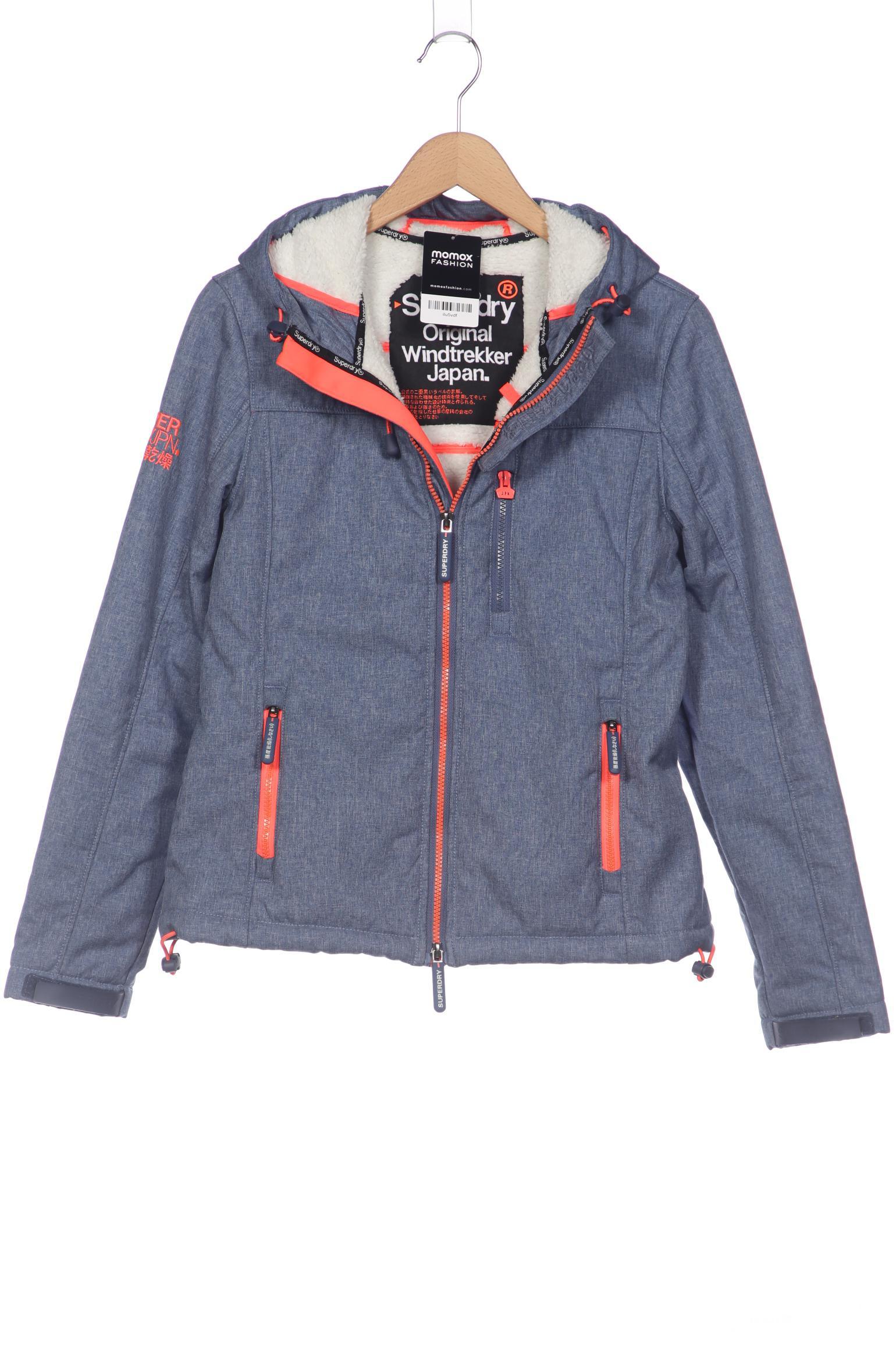 

Superdry Damen Jacke, blau, Gr. 38