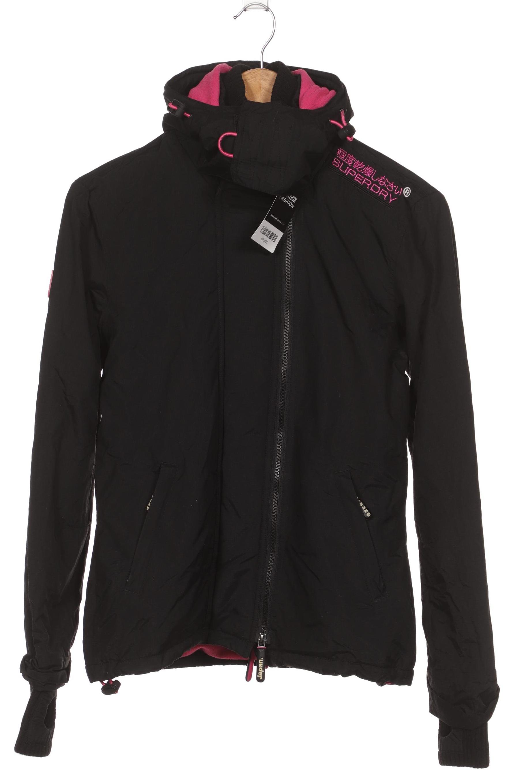 

Superdry Damen Jacke, schwarz, Gr. 36