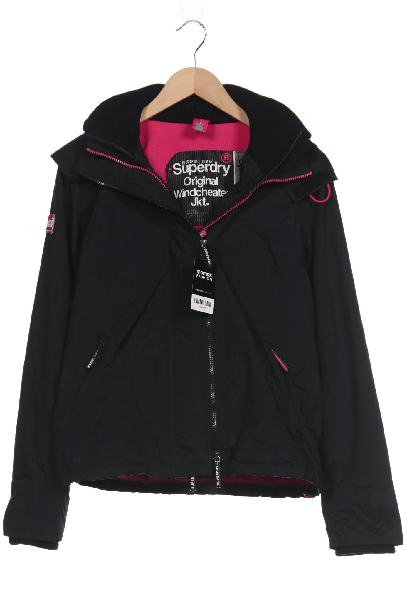 

Superdry Damen Jacke, schwarz, Gr. 42