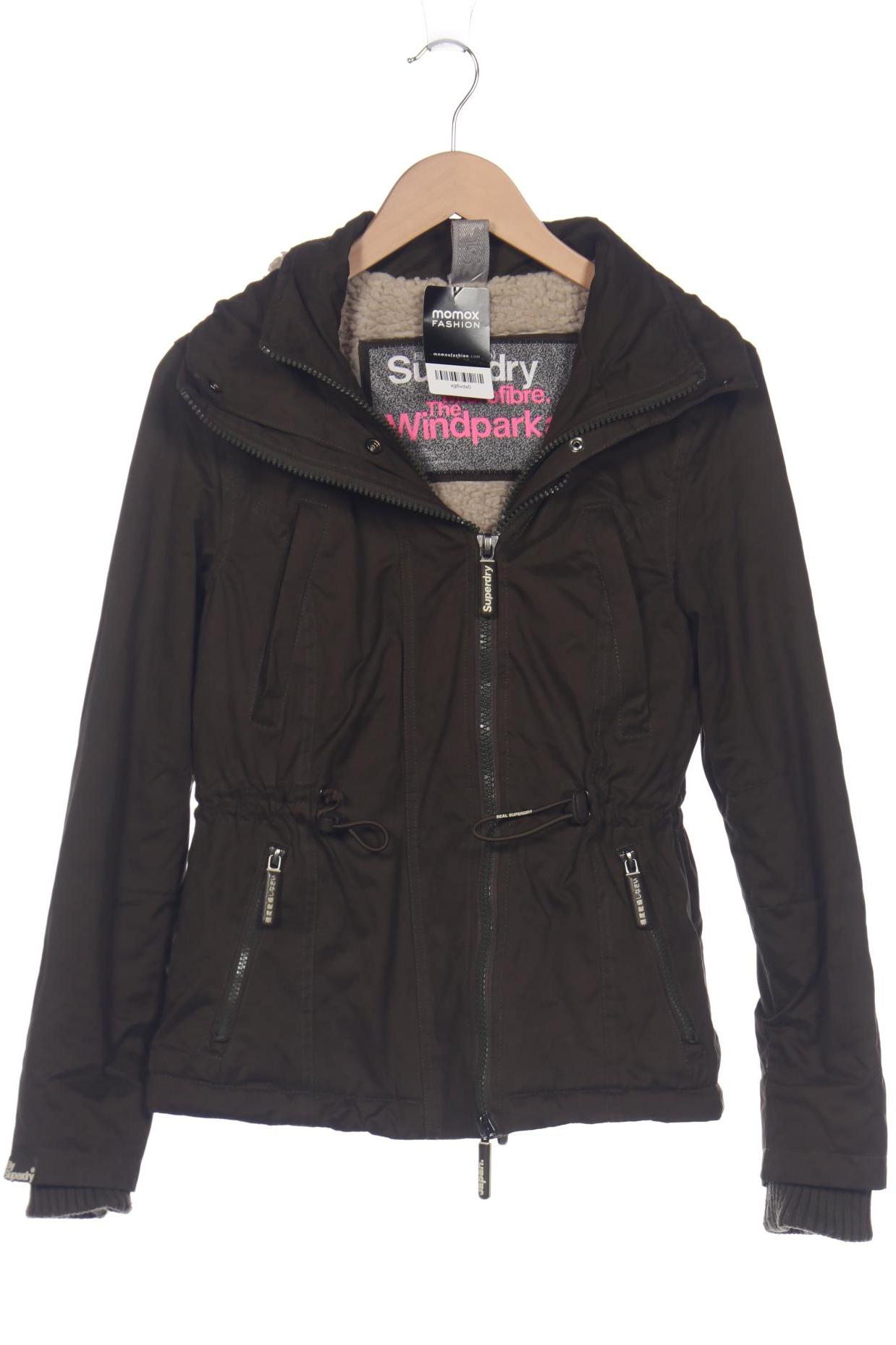

Superdry Damen Jacke, grün, Gr. 38