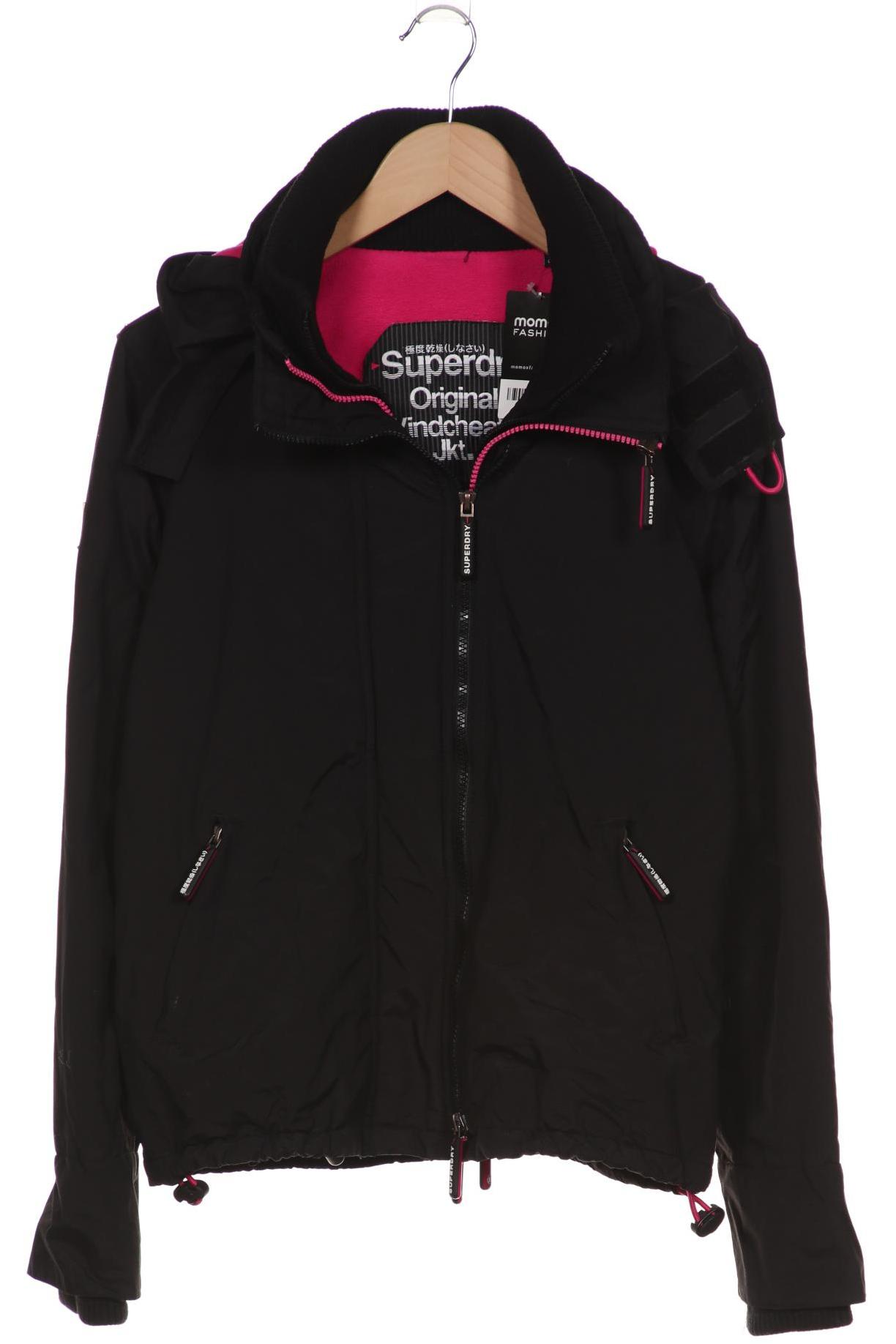 

Superdry Damen Jacke, schwarz, Gr. 38