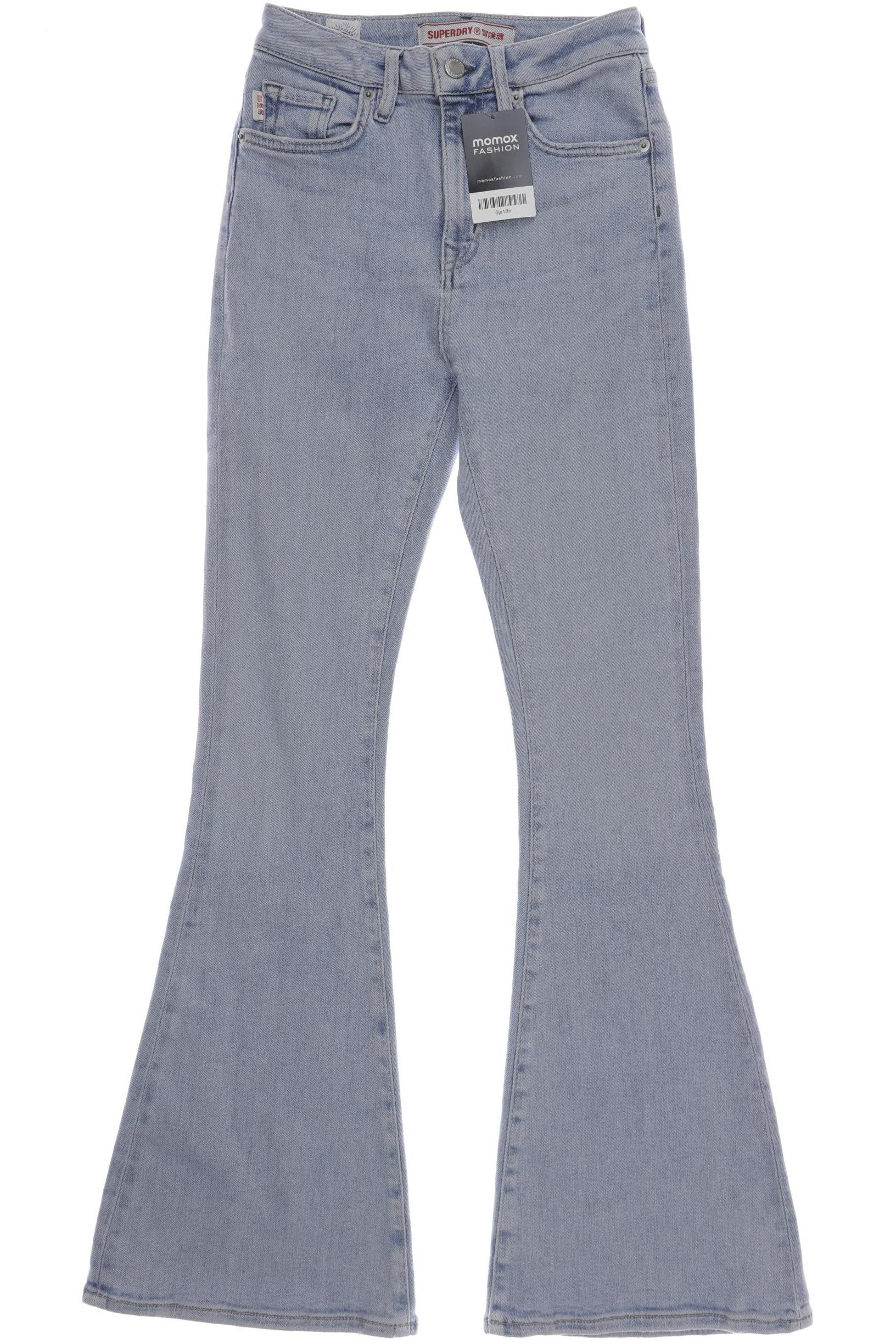 

Superdry Damen Jeans, hellblau