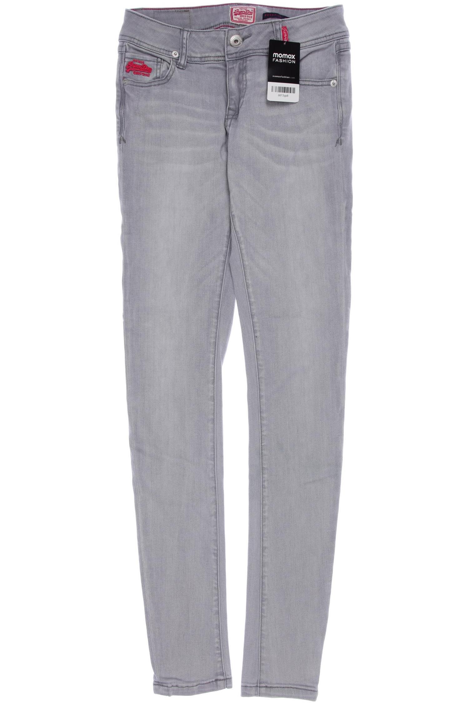 

Superdry Damen Jeans, grau, Gr. 28
