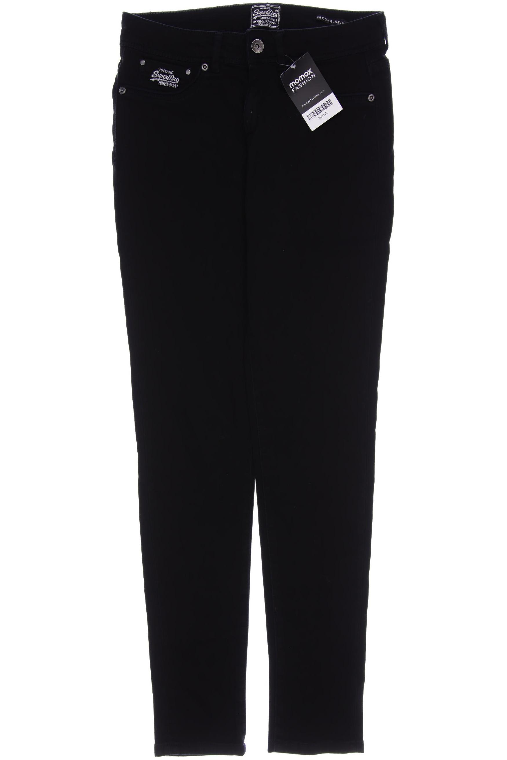 

Superdry Damen Jeans, schwarz, Gr. 27