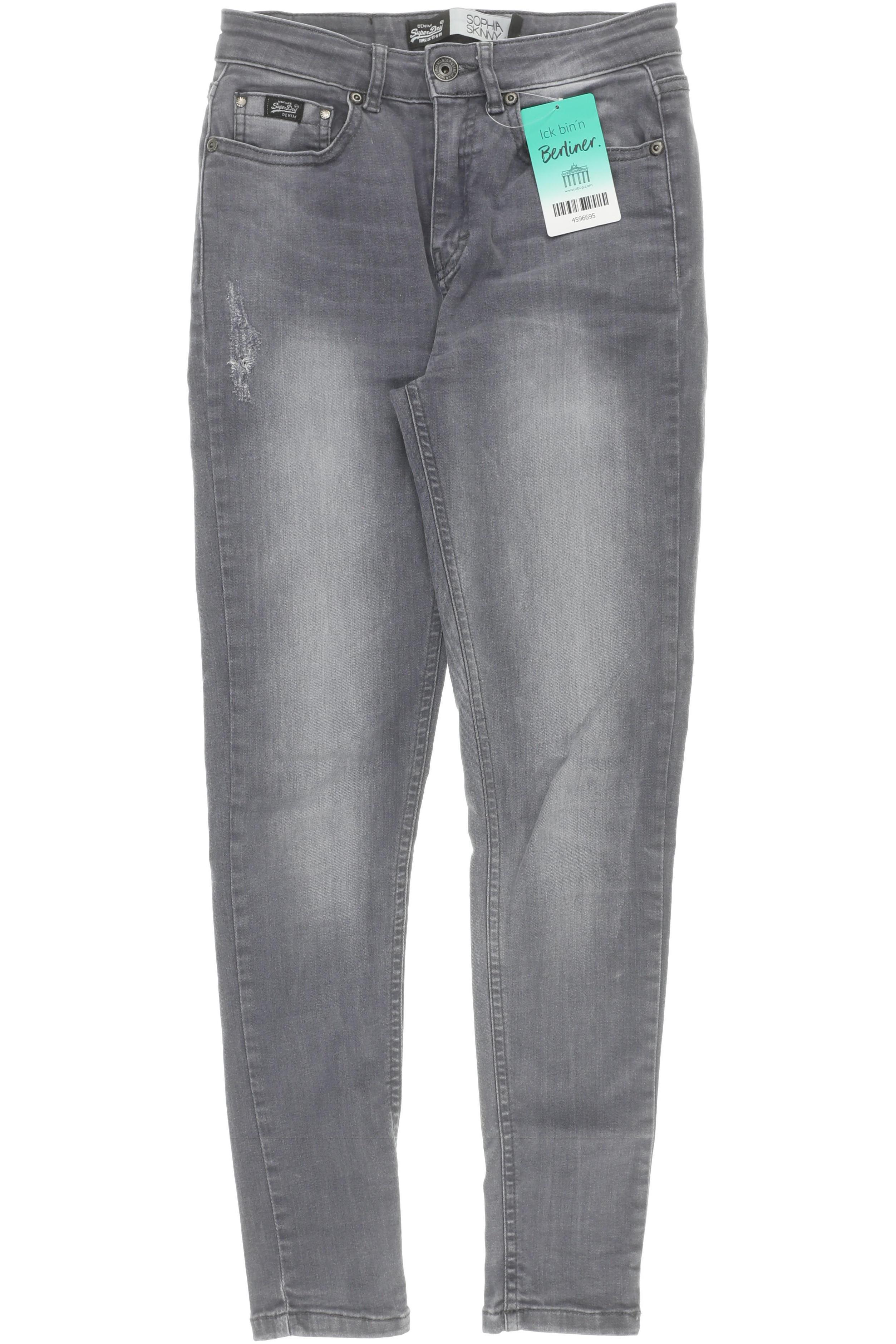 

Superdry Damen Jeans, grau, Gr. 24