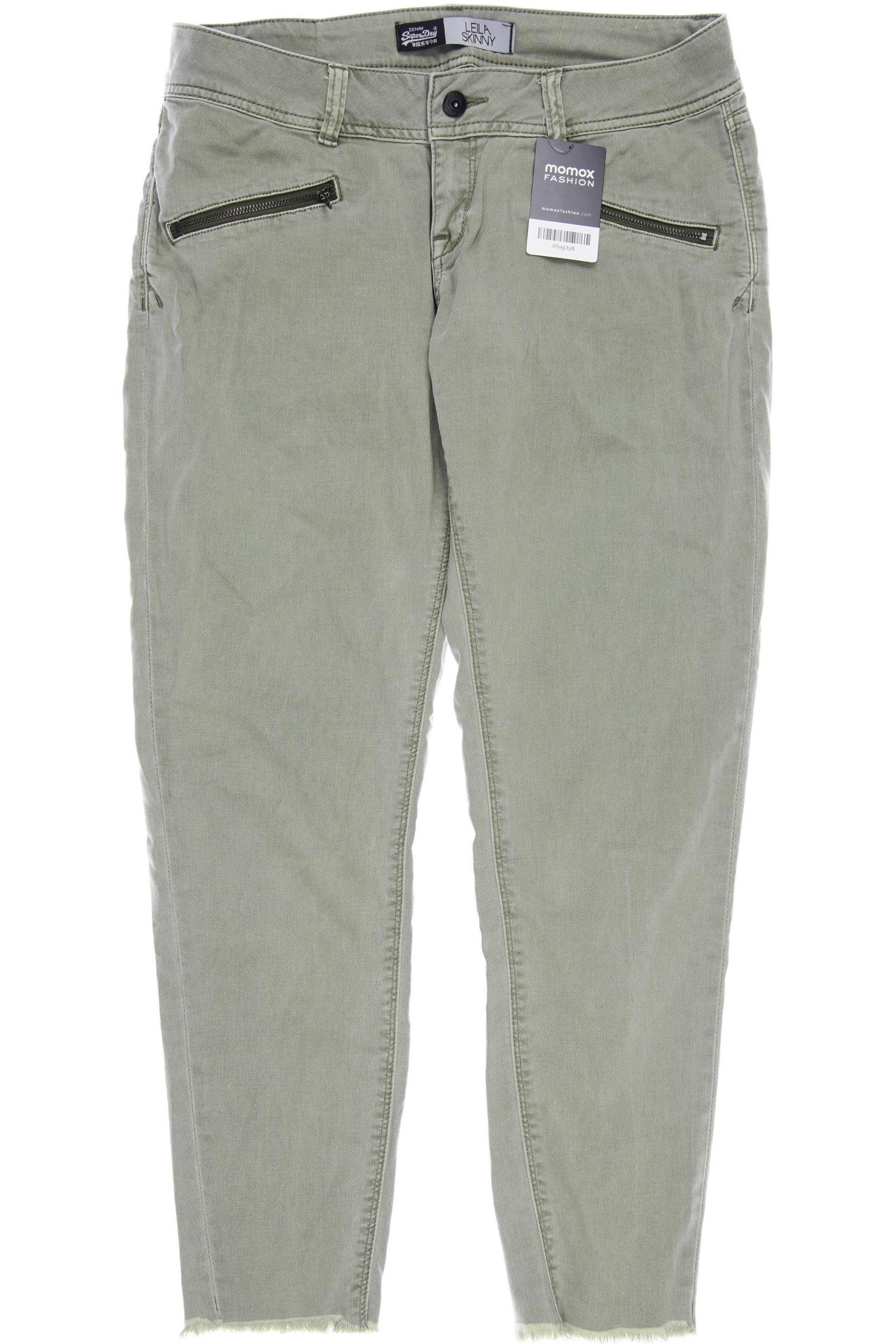 

Superdry Damen Jeans, hellgrün