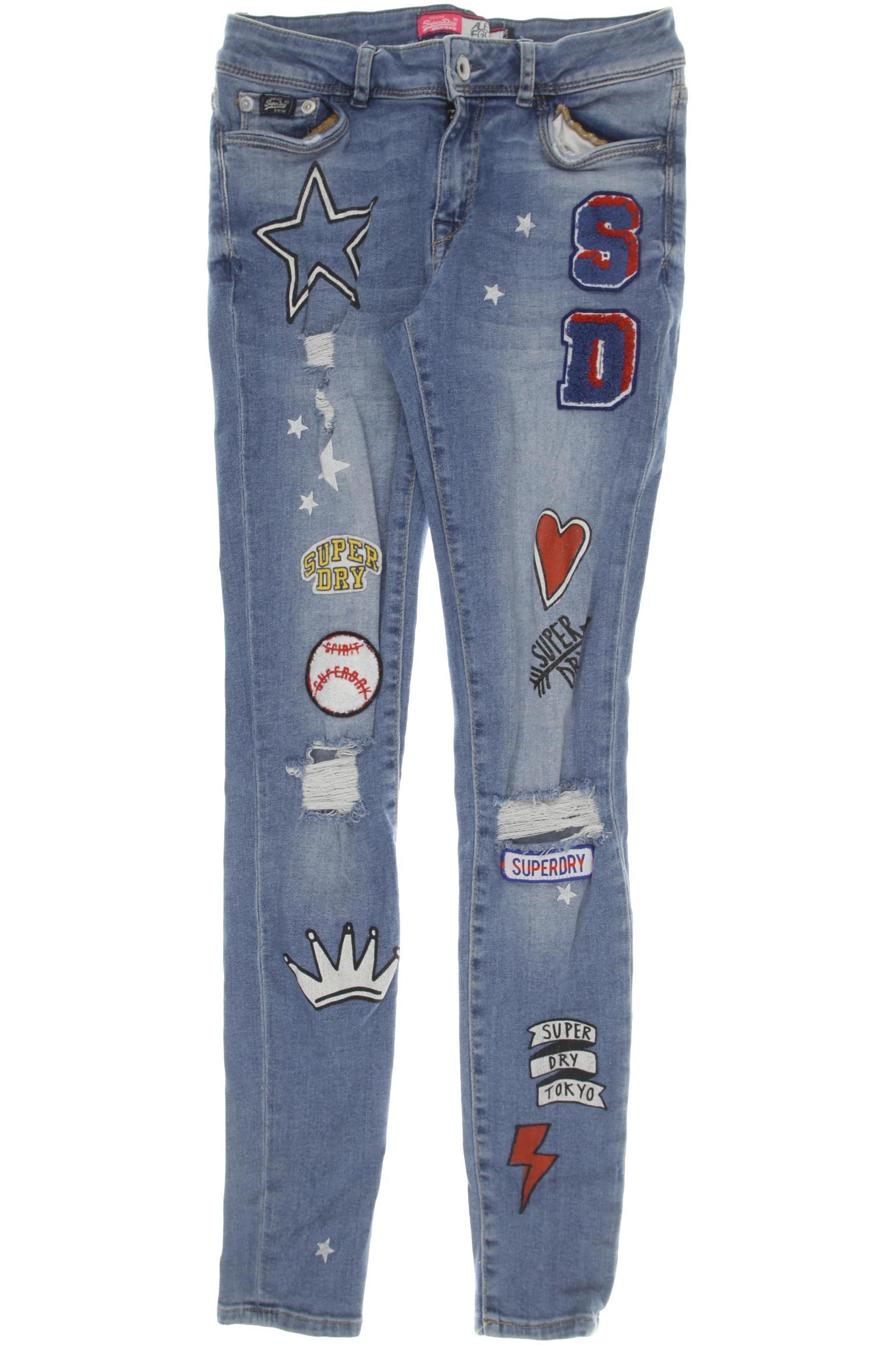 

Superdry Damen Jeans, blau, Gr. 26