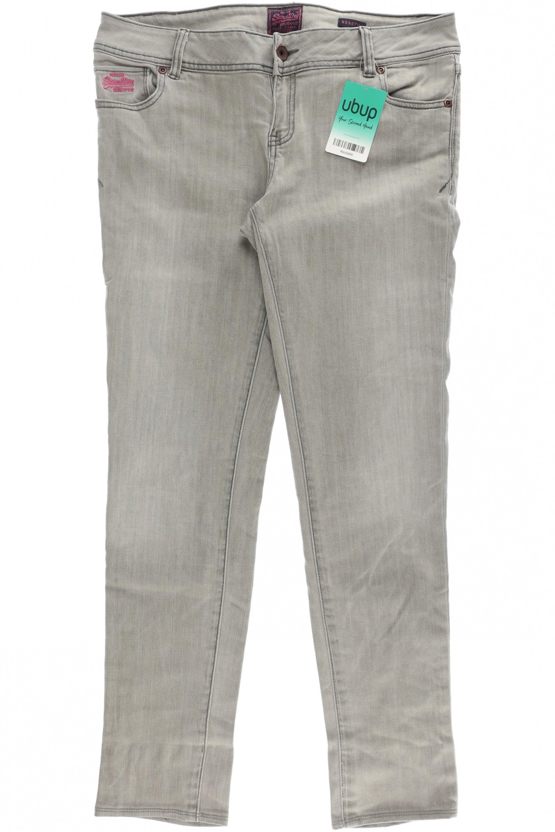 

Superdry Damen Jeans, grau, Gr. 32