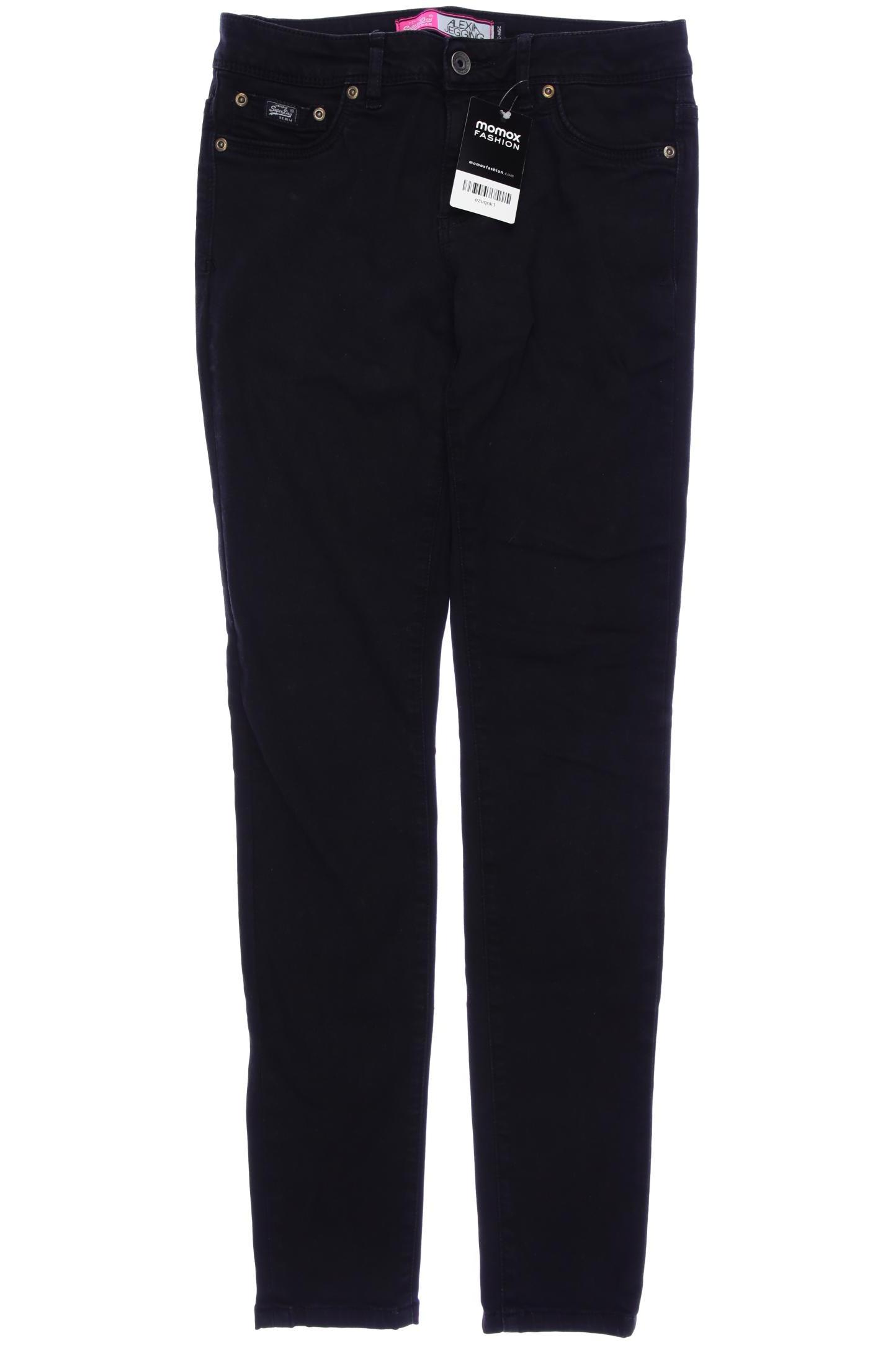 

Superdry Damen Jeans, schwarz, Gr. 29