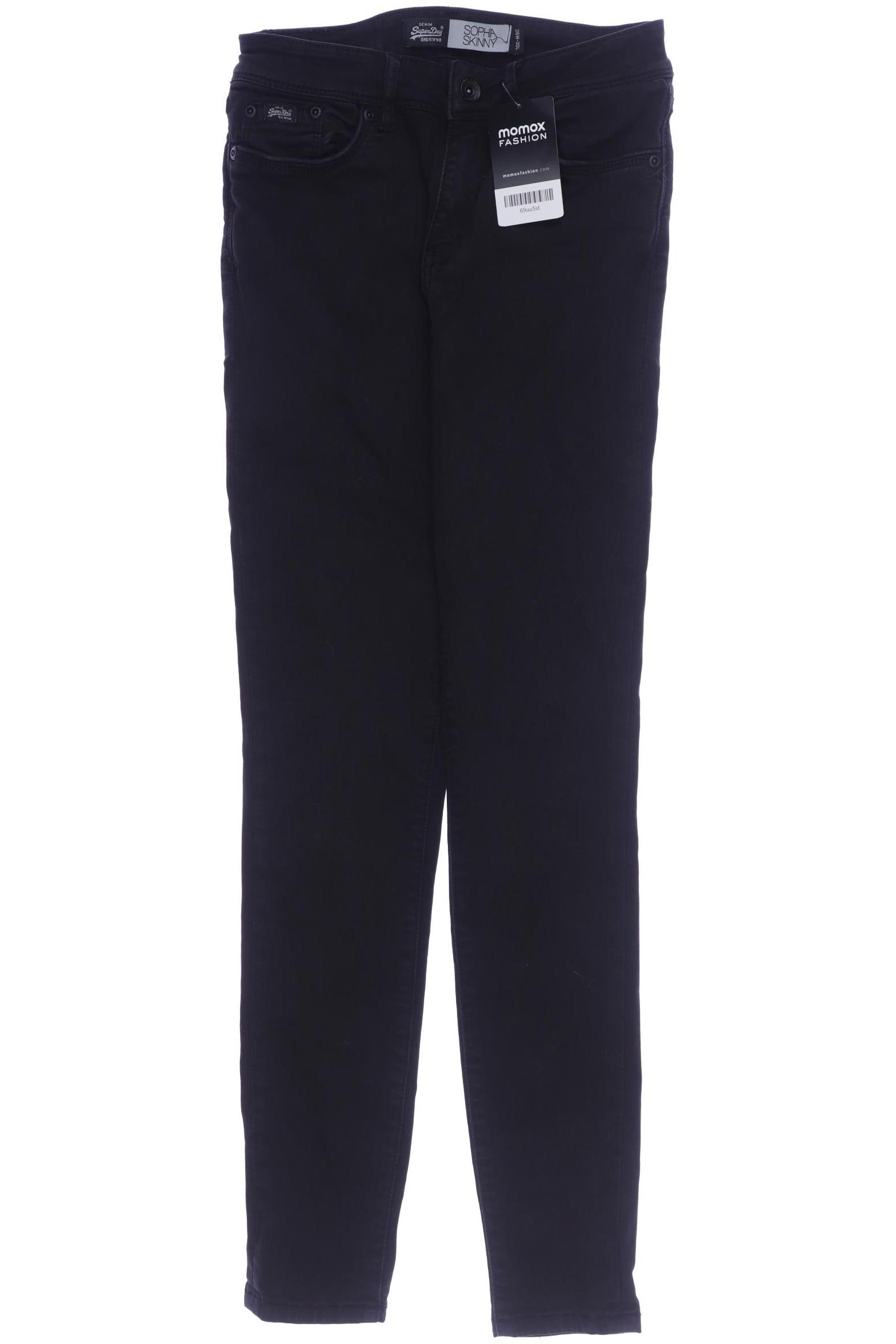 

Superdry Damen Jeans, schwarz, Gr. 26