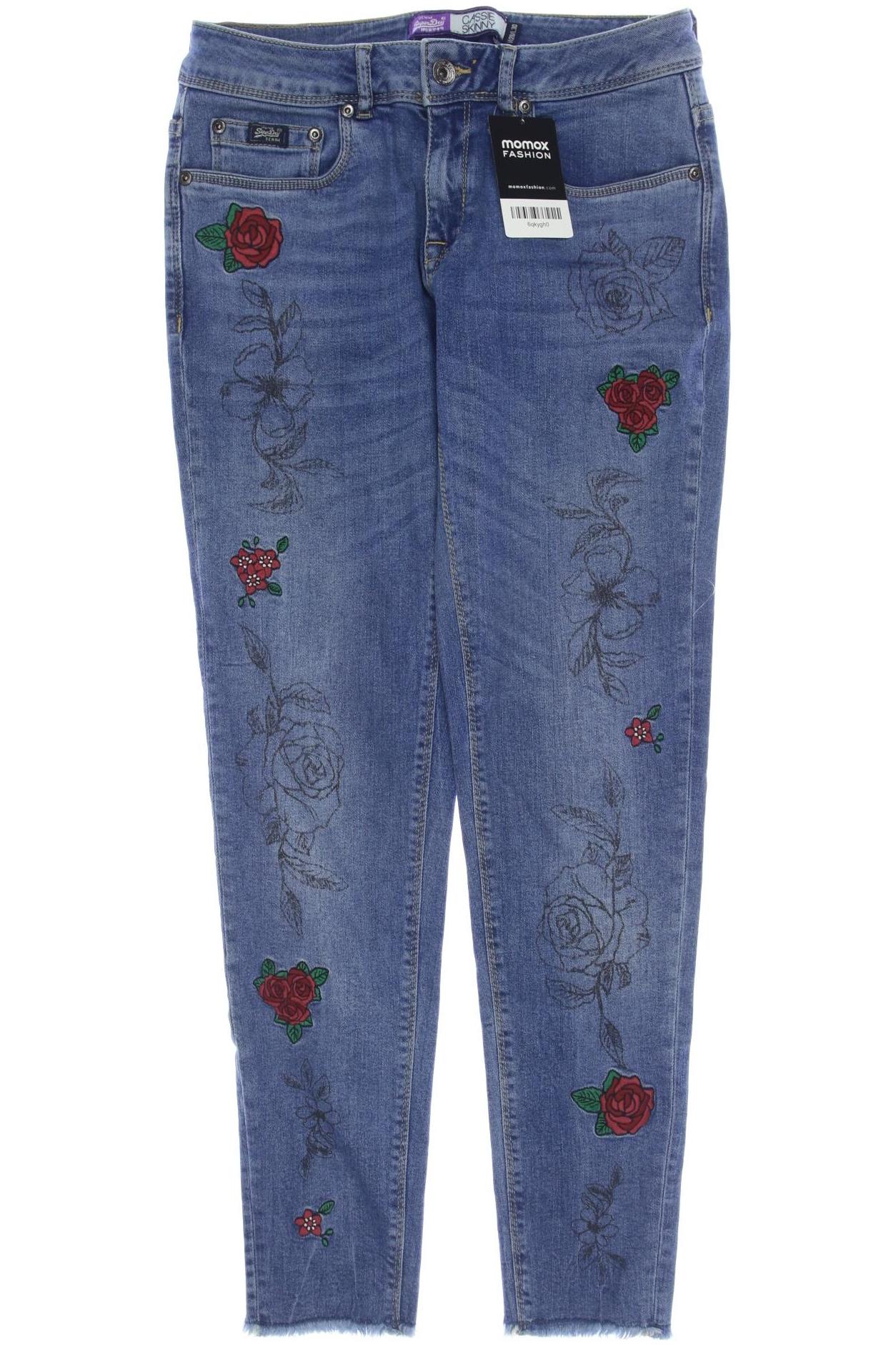 

Superdry Damen Jeans, blau, Gr. 28