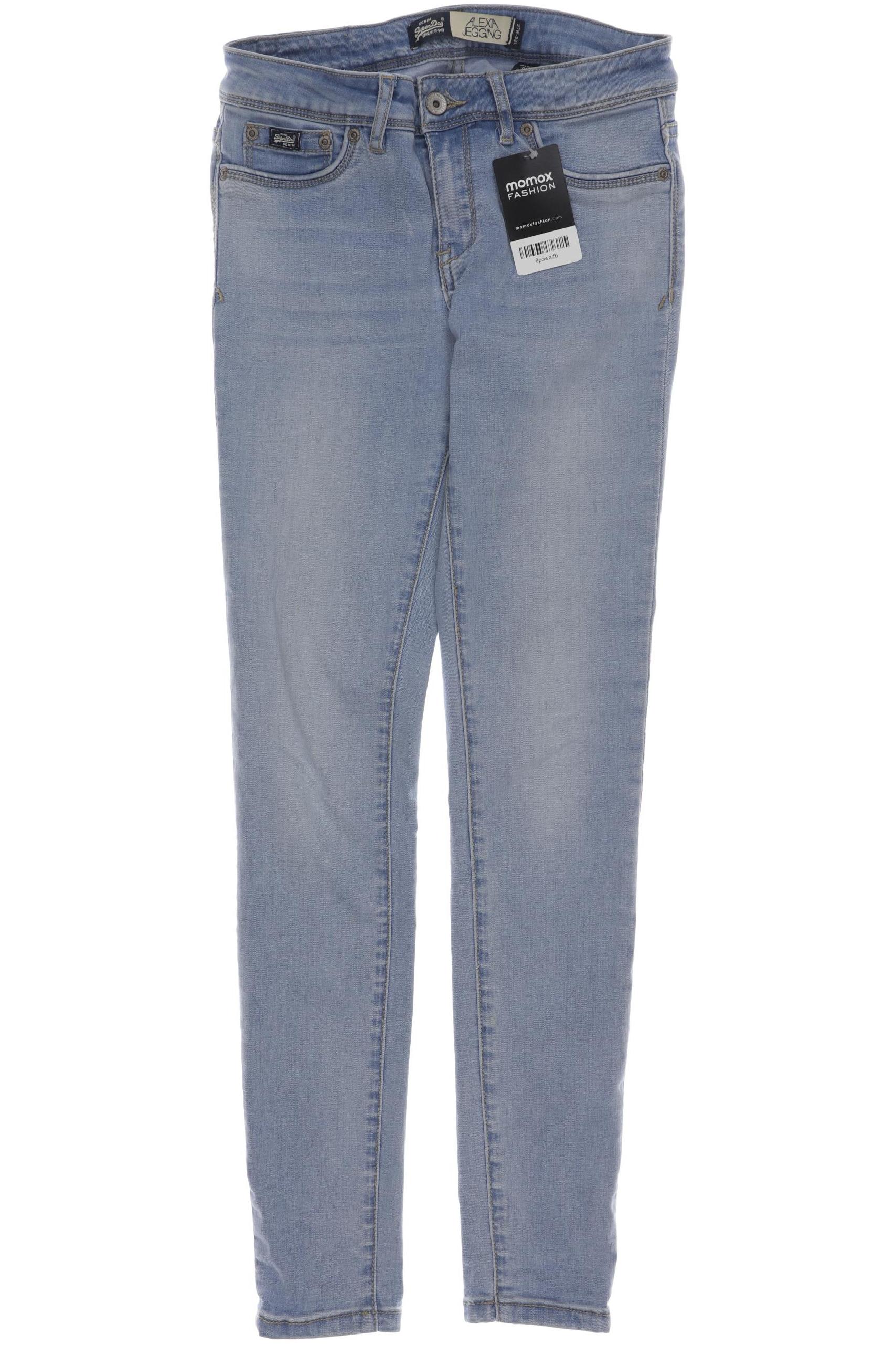 

Superdry Damen Jeans, hellblau