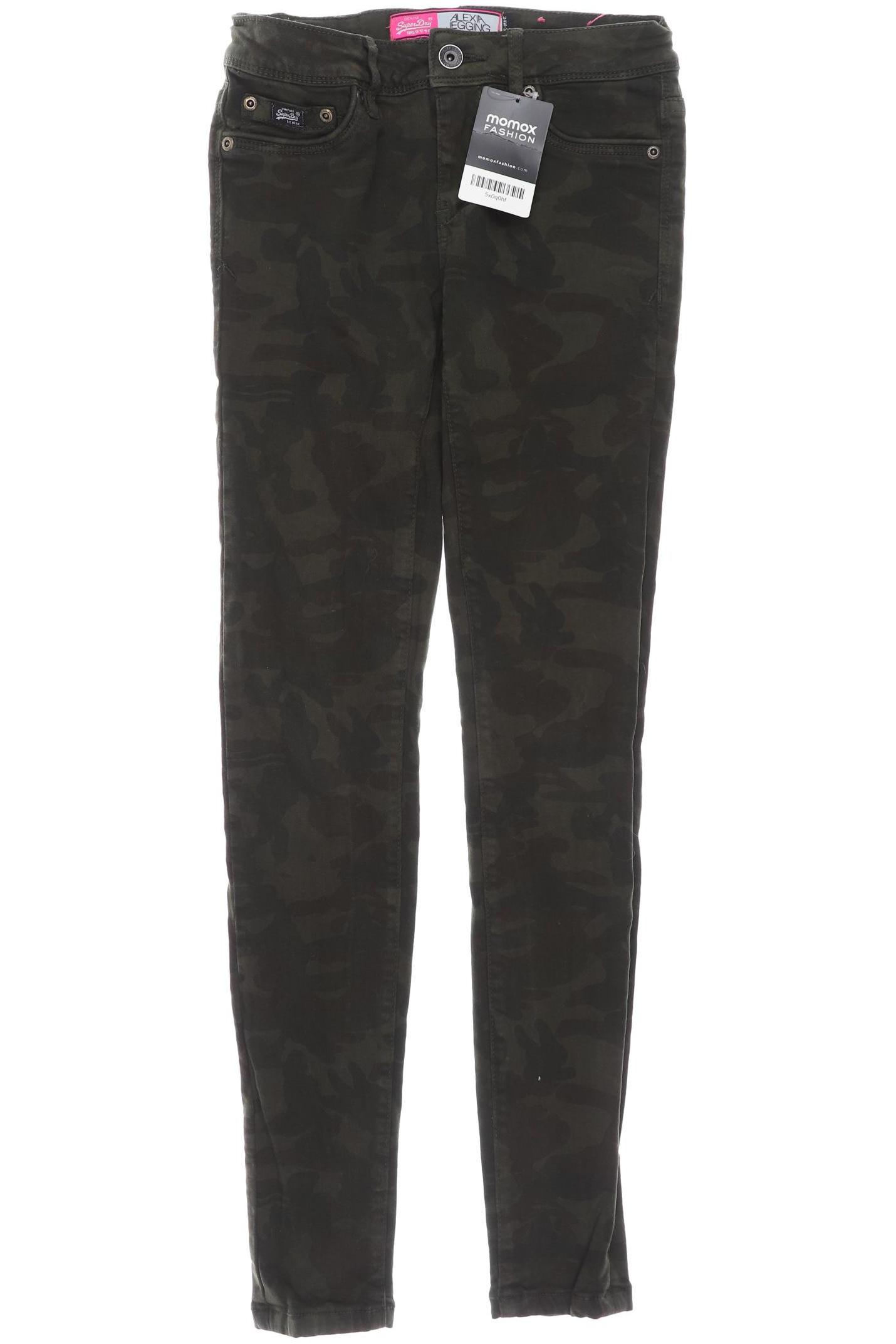 

Superdry Damen Jeans, grün, Gr. 24