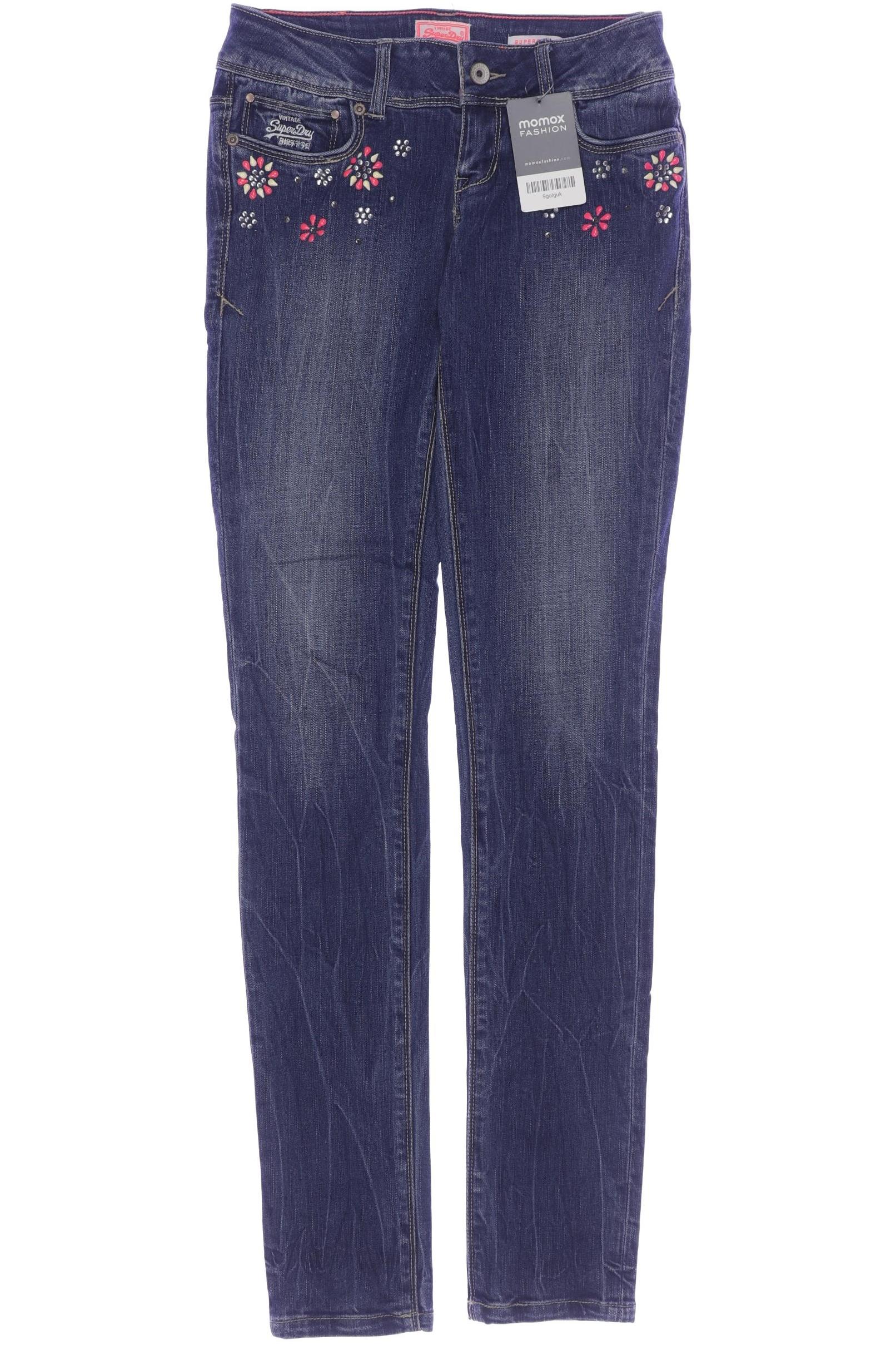 

Superdry Damen Jeans, marineblau, Gr. 26