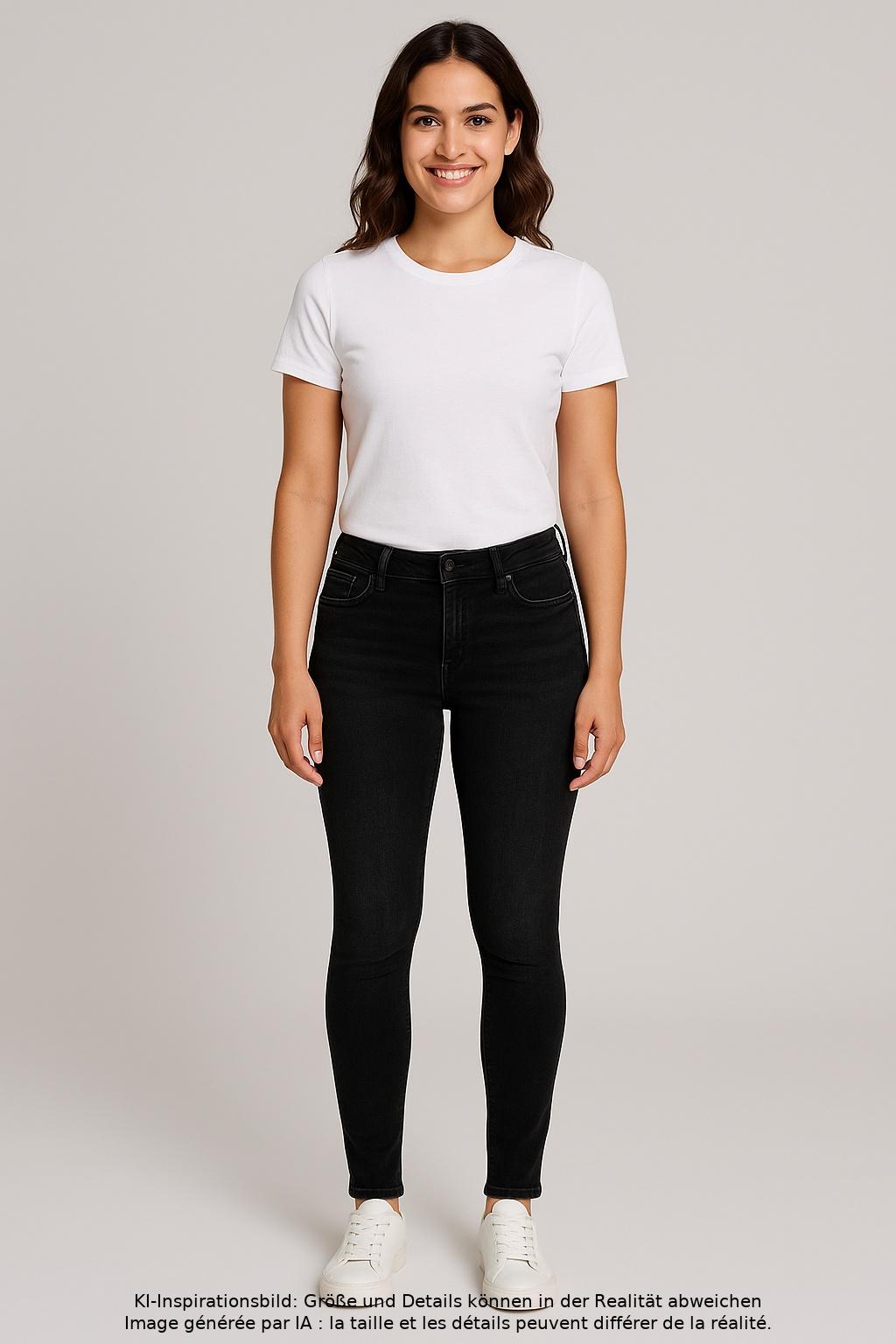 

Superdry Damen Jeans, schwarz, Gr. 30