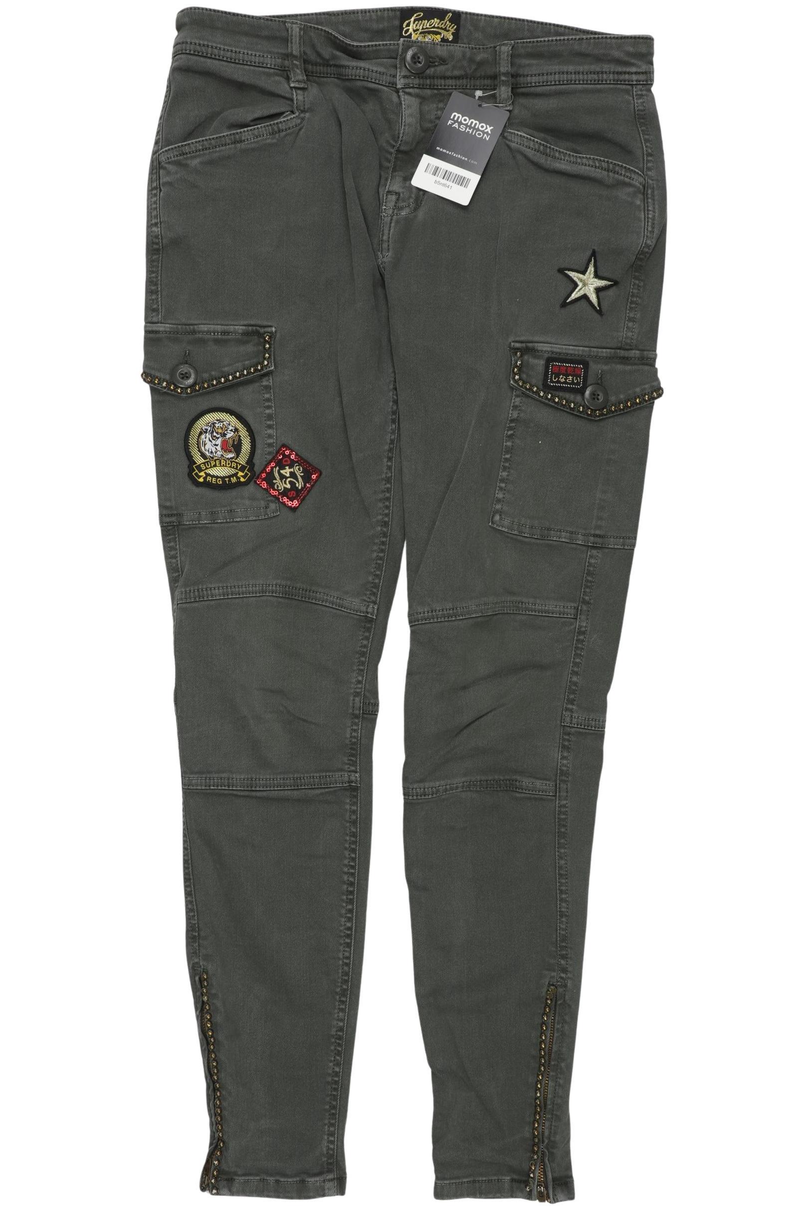 

Superdry Damen Jeans, grün, Gr. 38