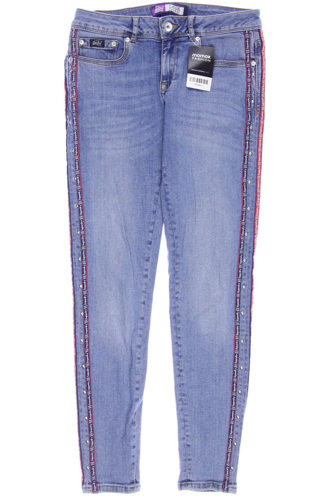 

Superdry Damen Jeans, hellblau