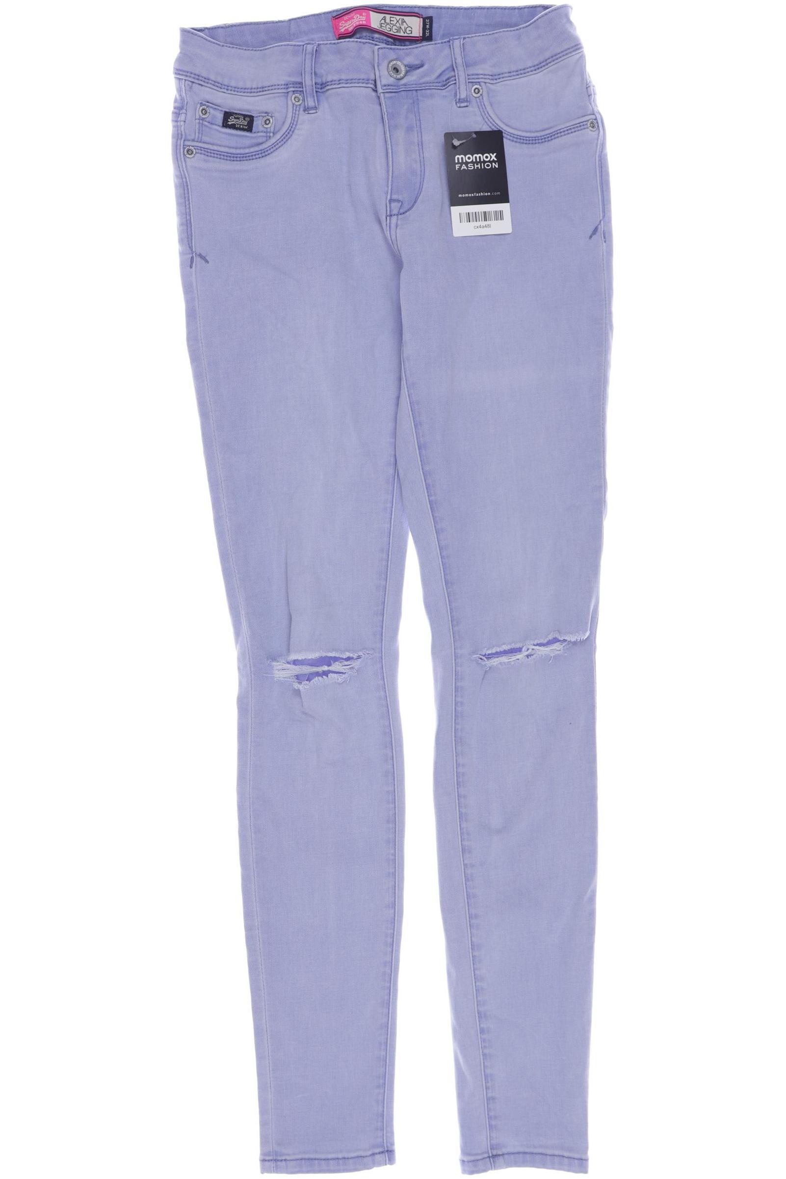 

Superdry Damen Jeans, hellblau