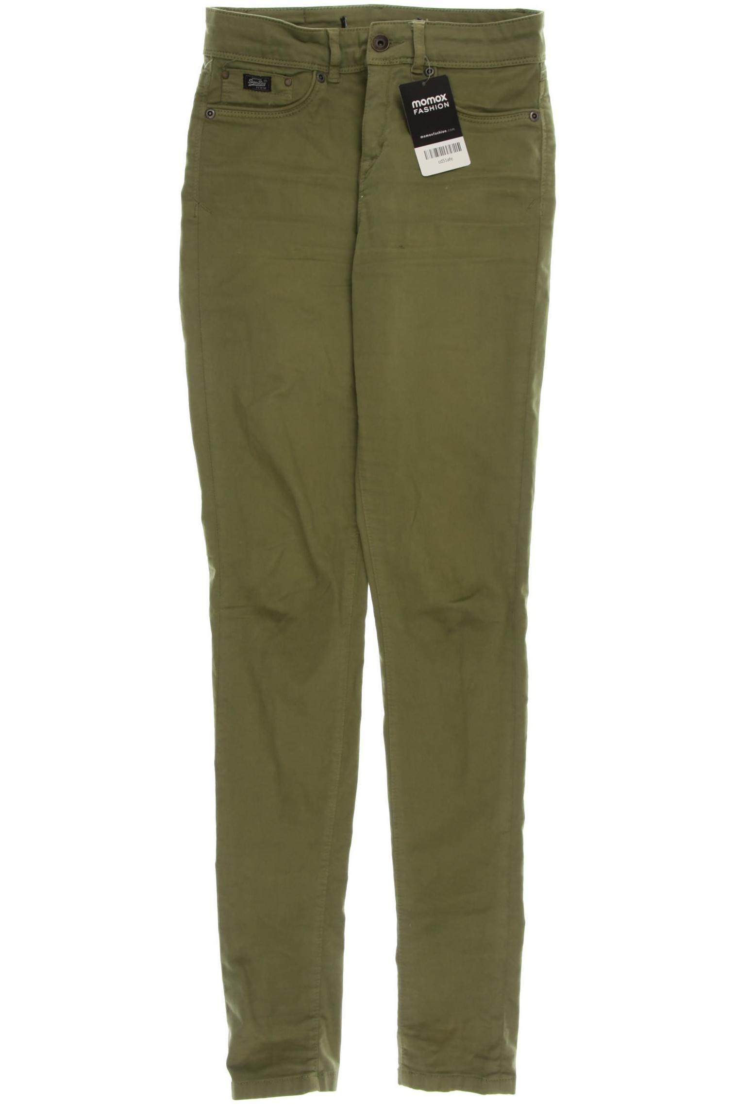 

Superdry Damen Jeans, grün, Gr. 24