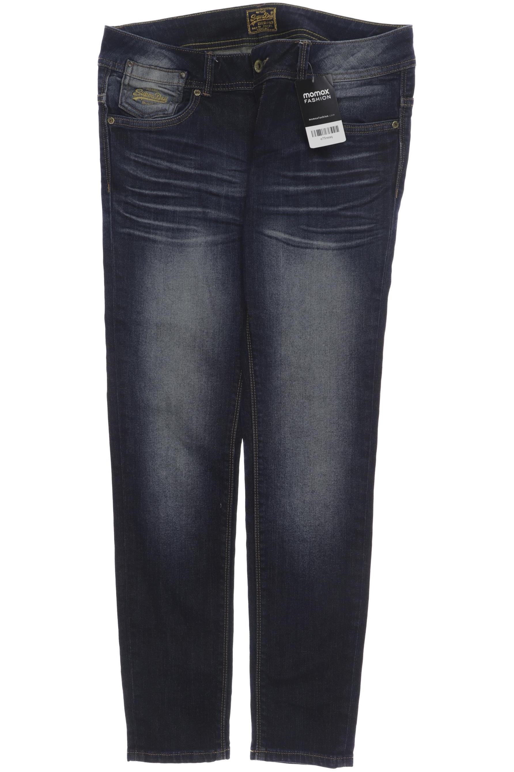 

Superdry Damen Jeans, marineblau