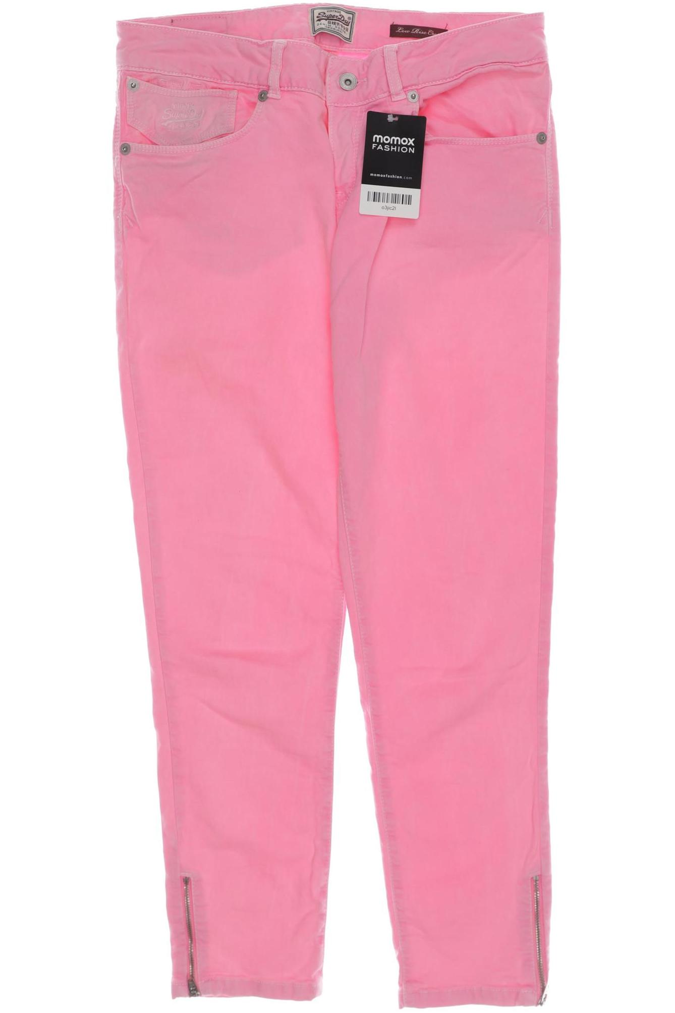 

Superdry Damen Jeans, pink, Gr. 28